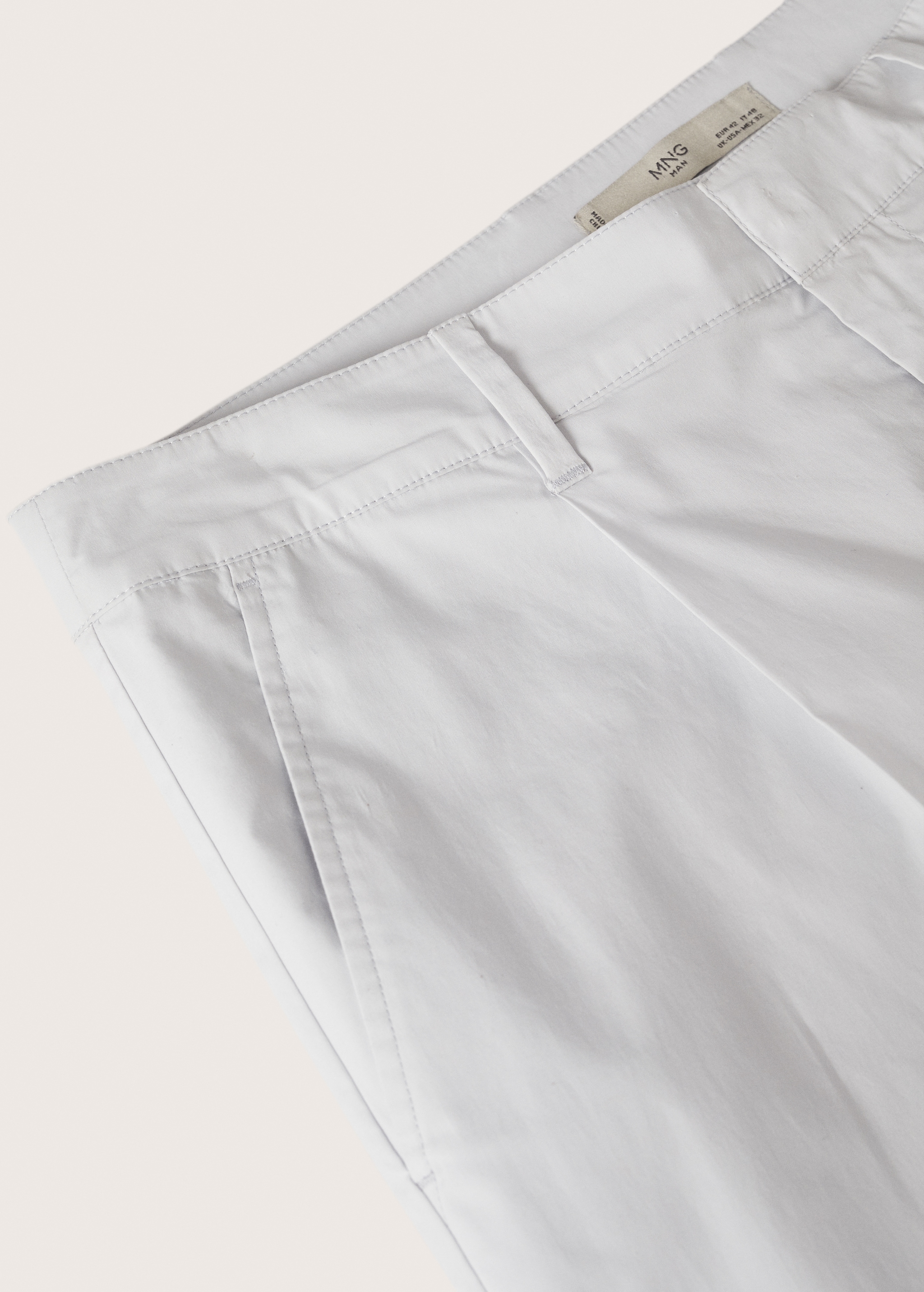 Pantalón pinzas algodón - Detalle del artículo 8