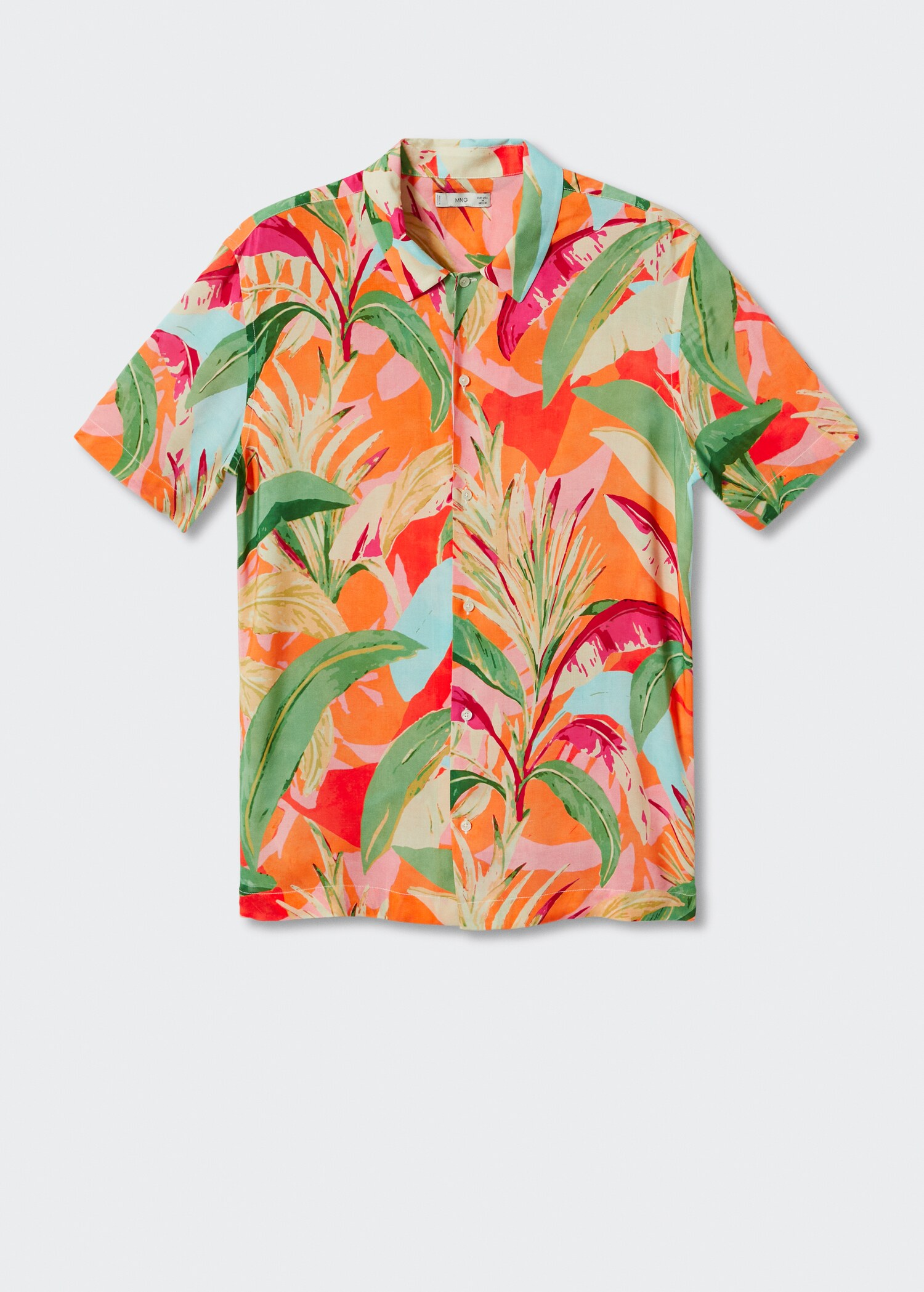 Printed flowy shirt - Article without model