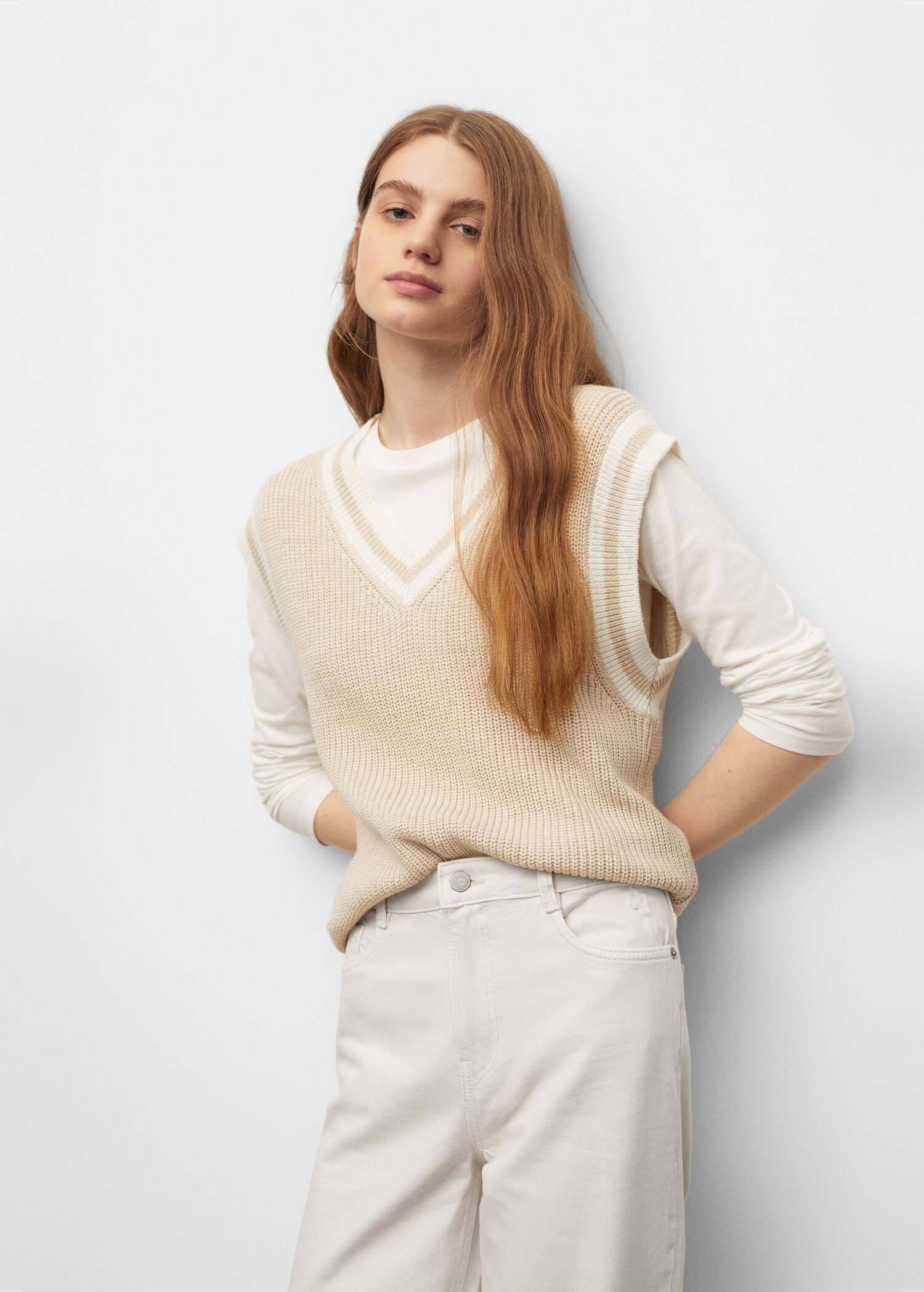 Wideleg-Jeans mit hohem Bund - Detail des Artikels 2