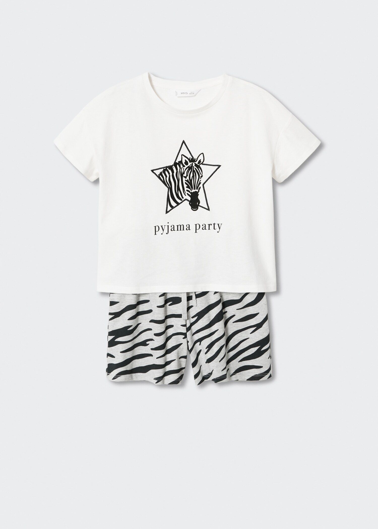 Kort pyjamas med trykk - Artikkeldetalj 7