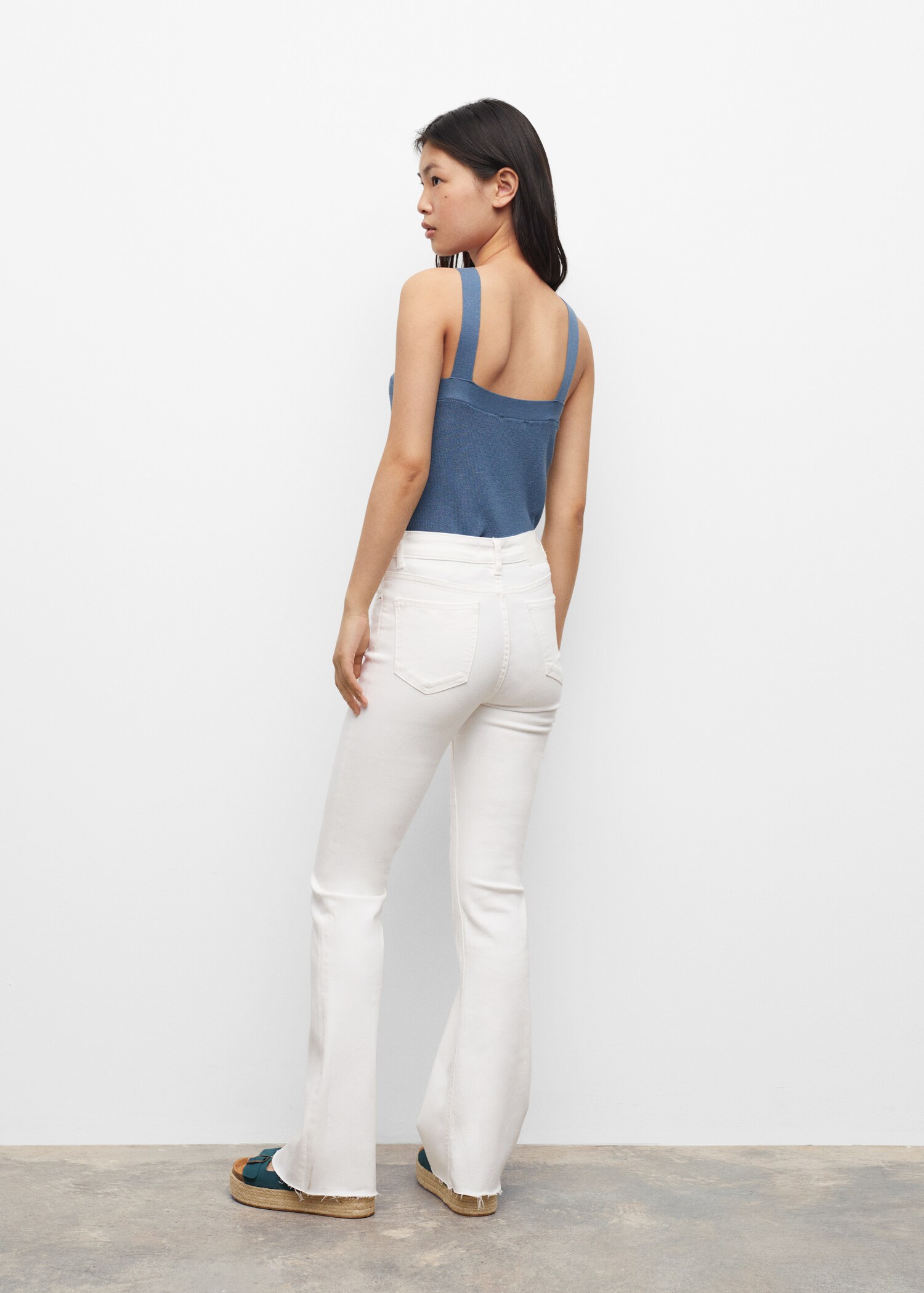 Jeans flare - Retro dell'articolo