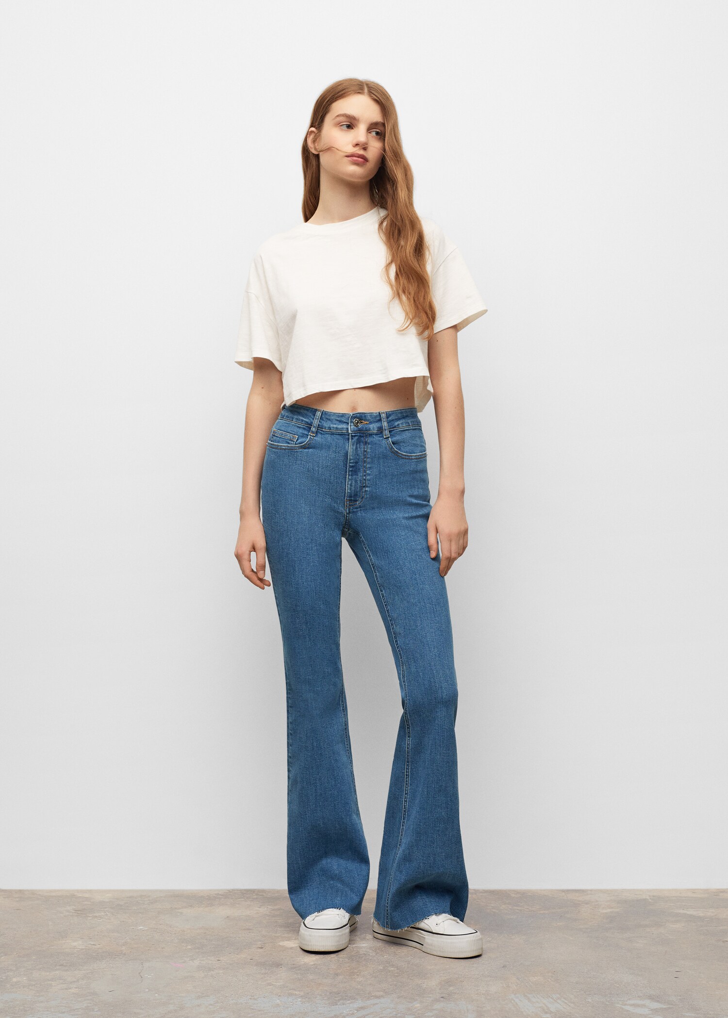 Jeans flare - Piano medio