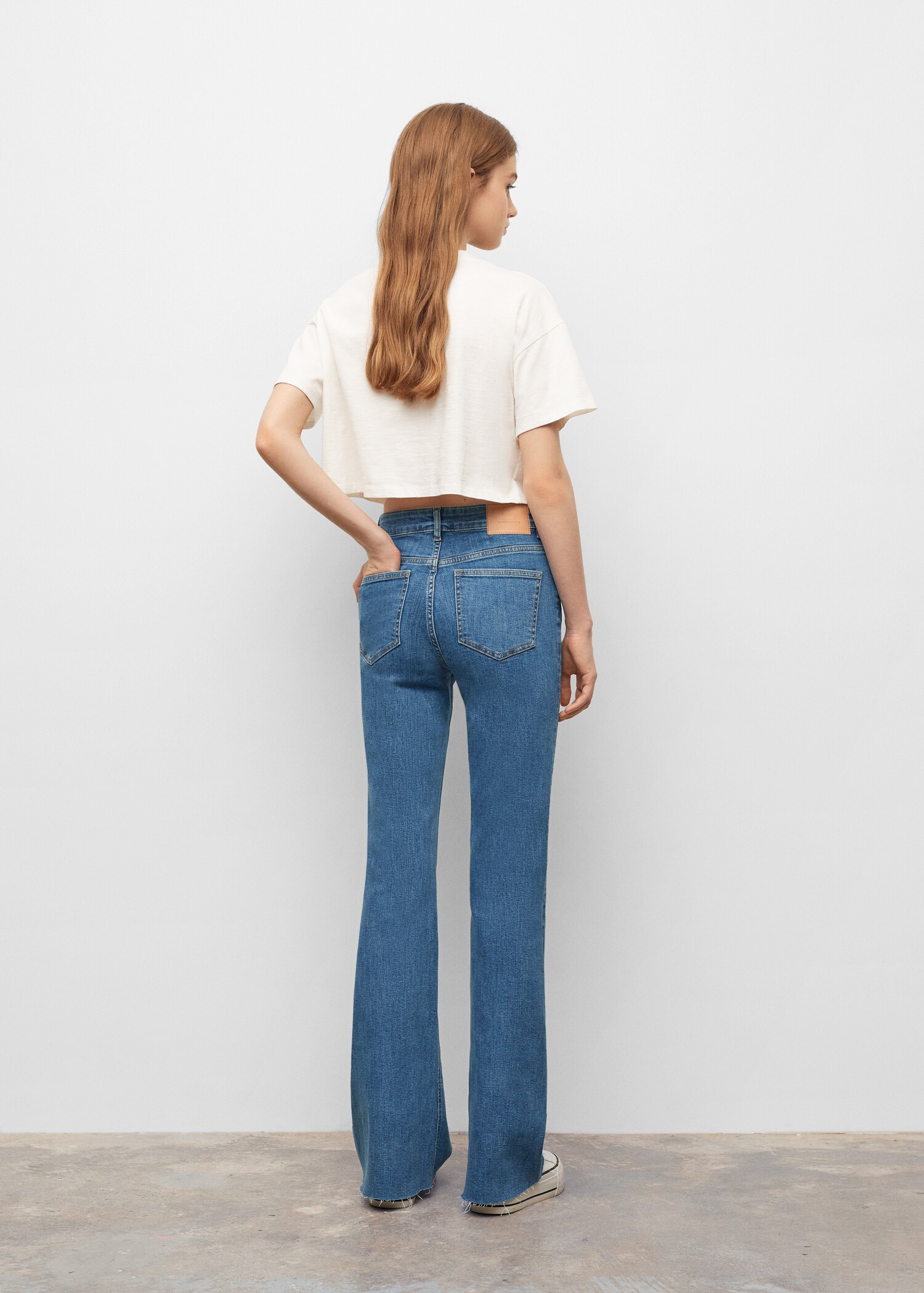 Jeans flare - Retro dell'articolo
