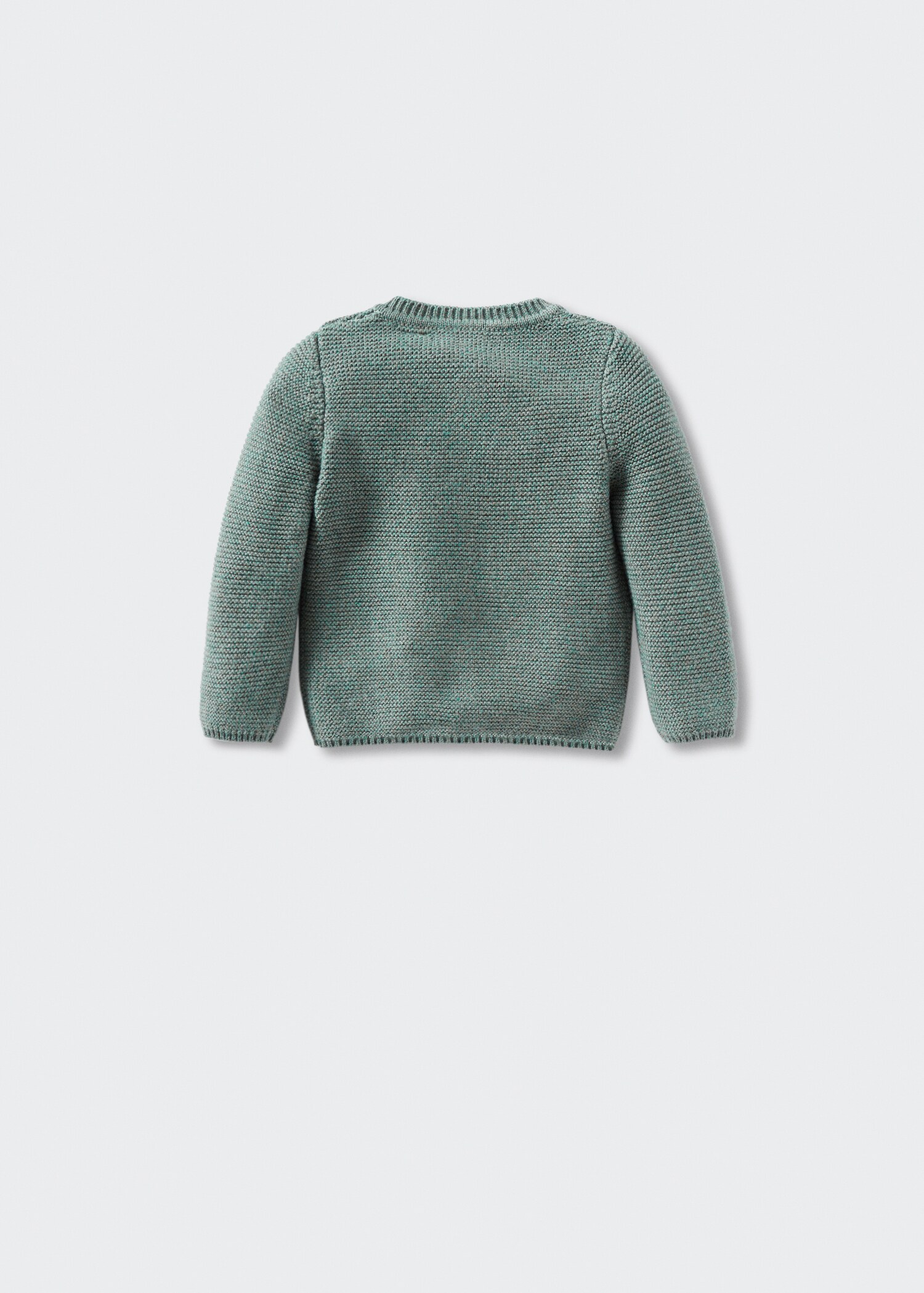 Cardigan punto rovescio - Retro dell'articolo