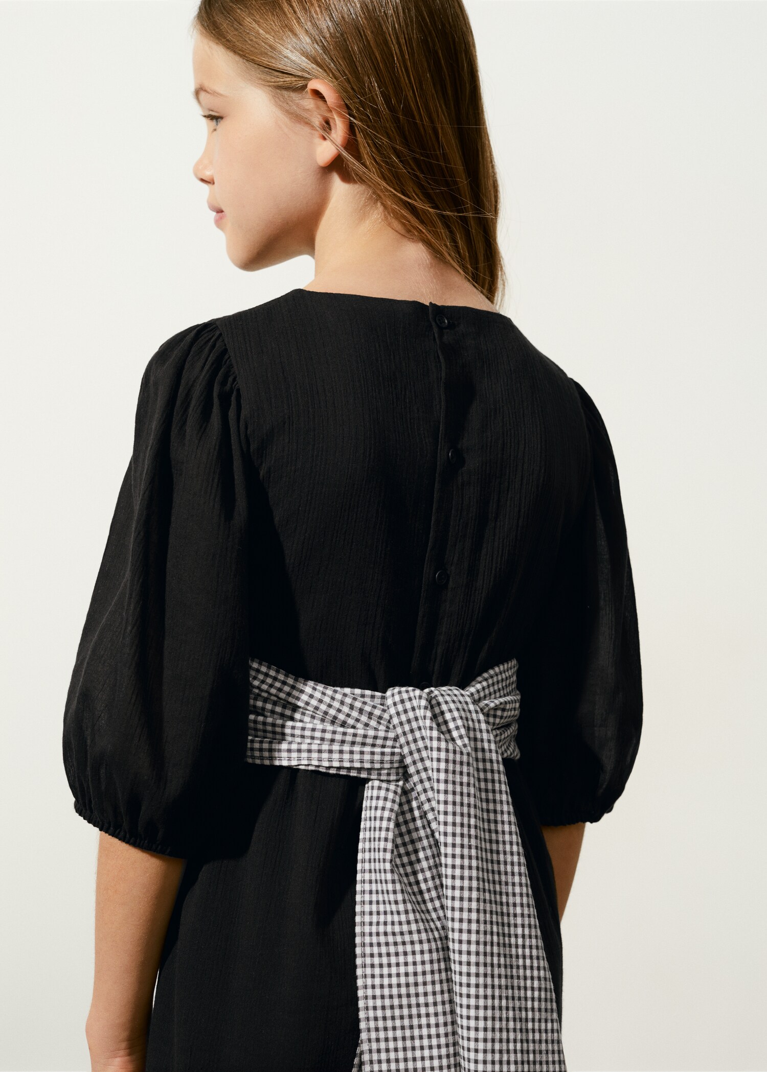 Robe nœud vichy - Détail de l'article 3