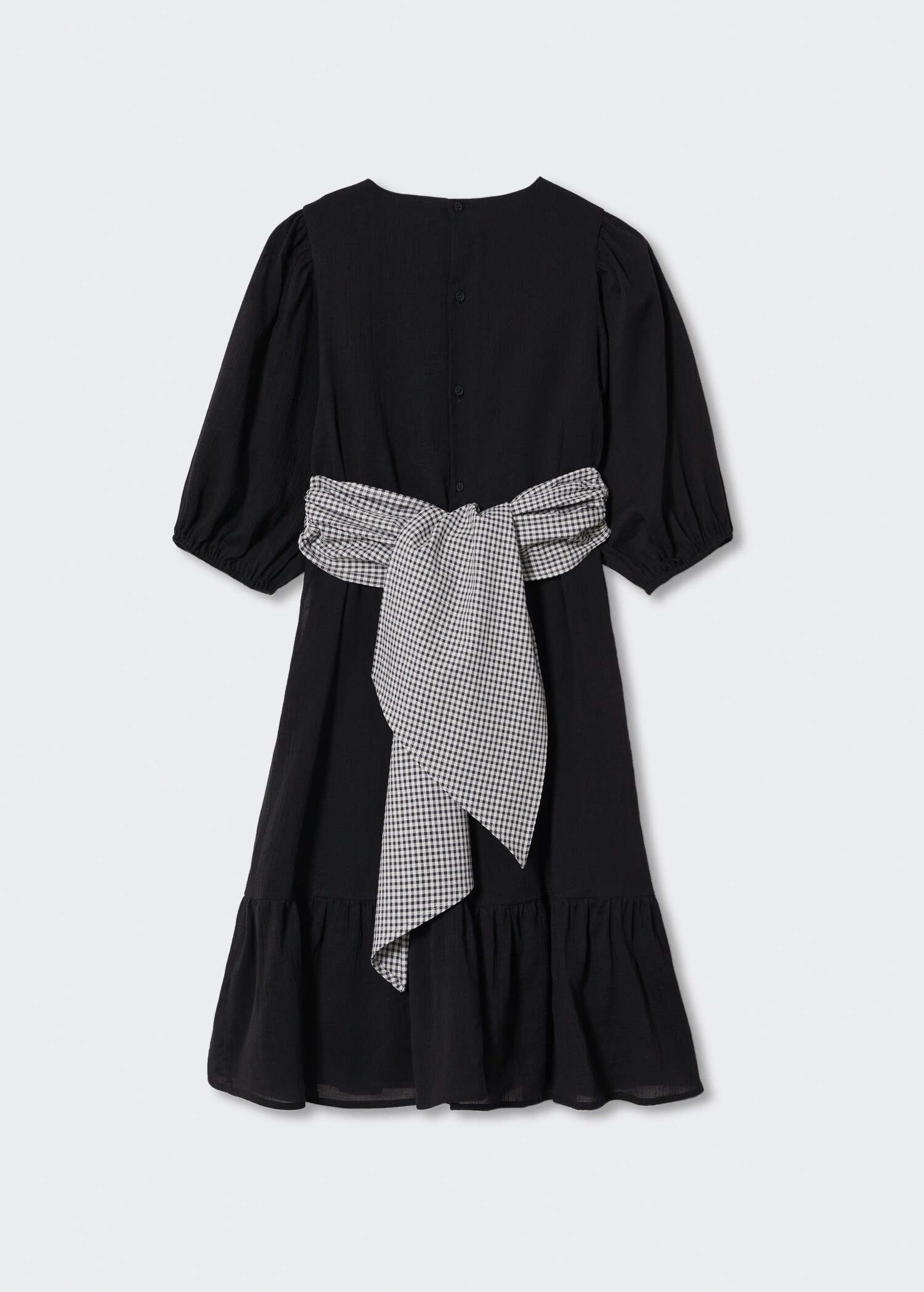 Robe nœud vichy - Verso de l’article