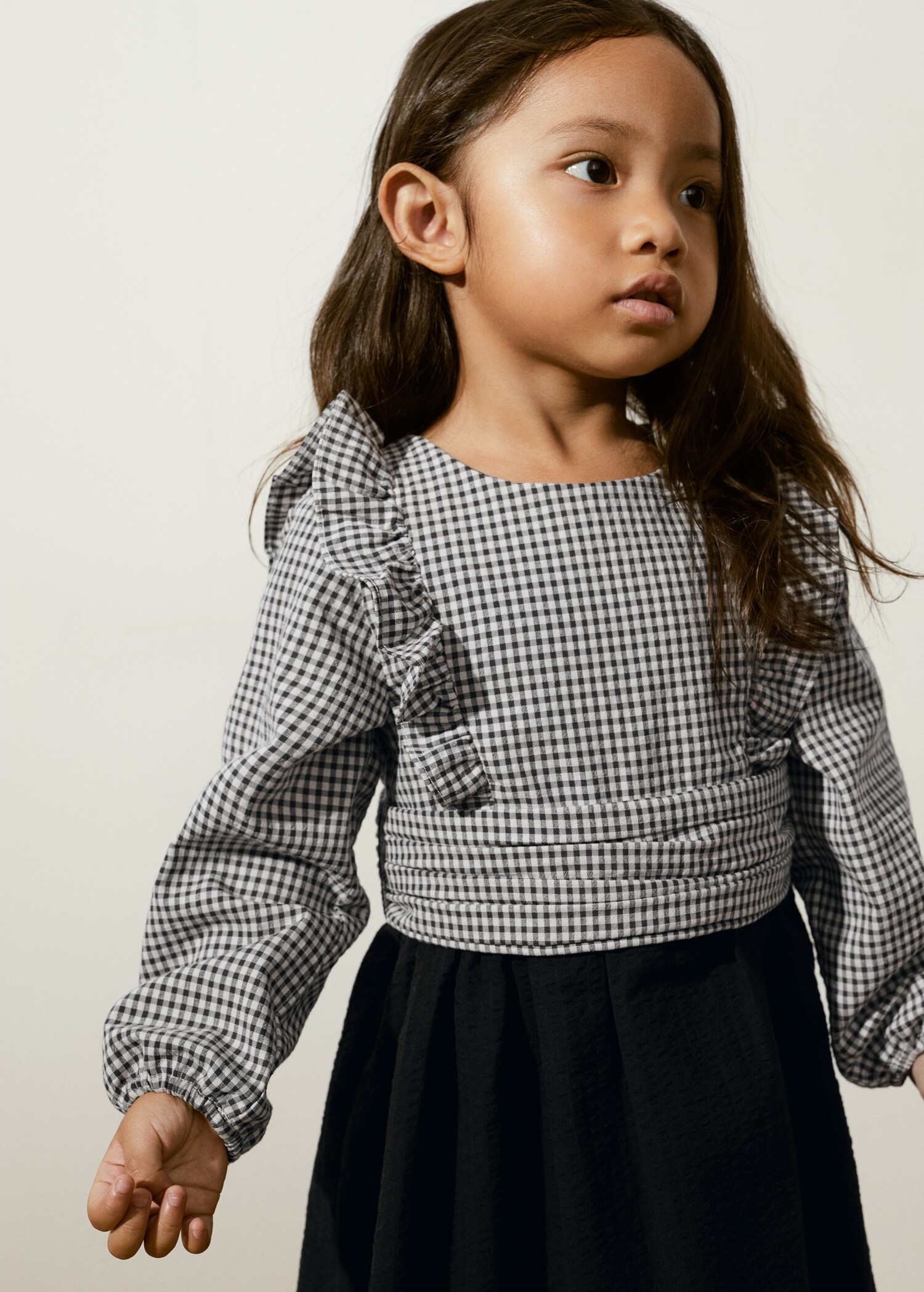 Robe coton vichy - Plan moyen