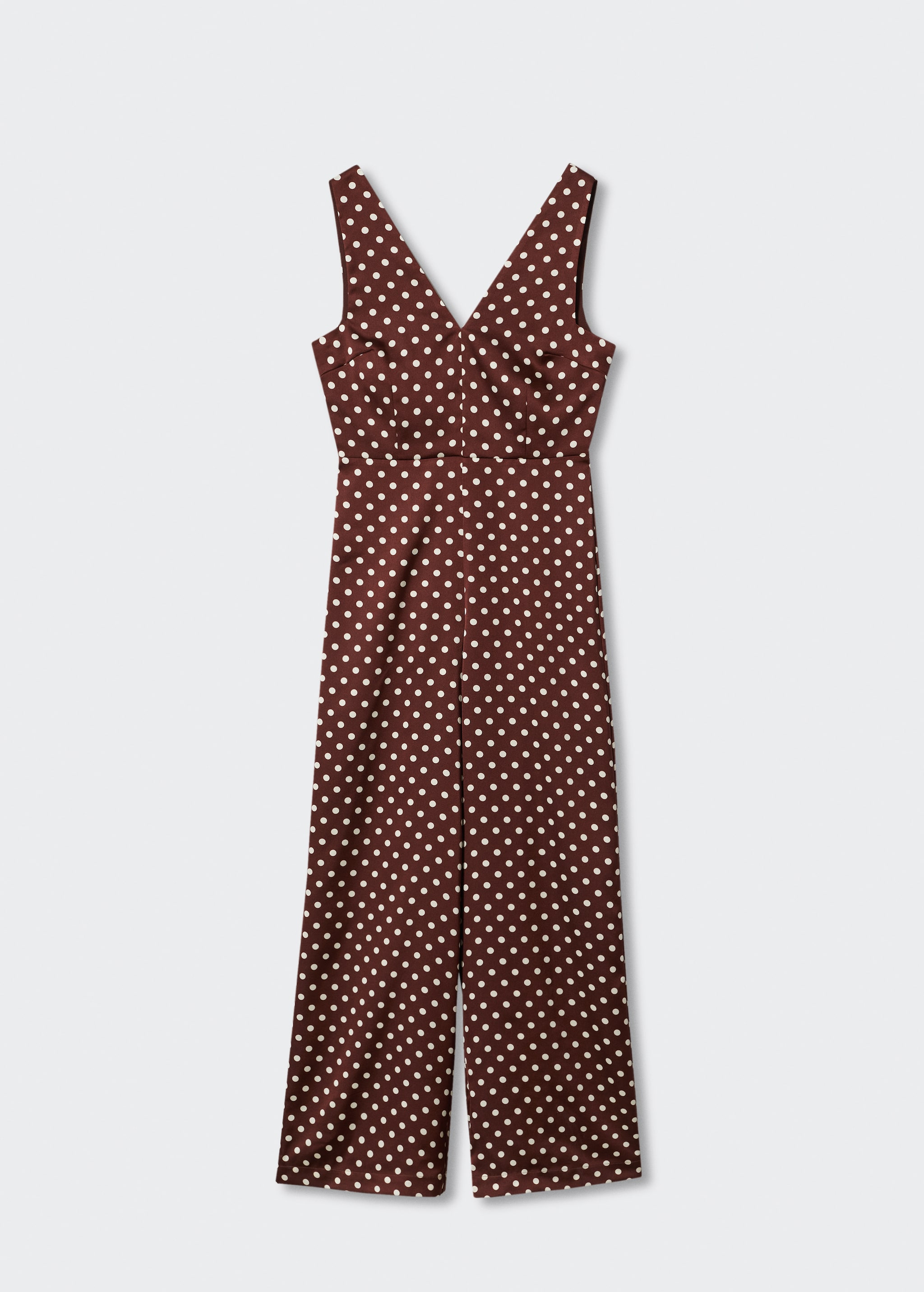 Polka-dot print jumpsuit - Article without model