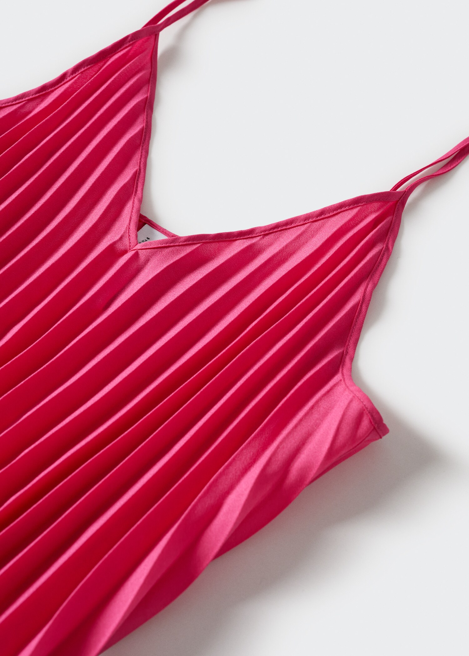 Vestido plissado cinto - Pormenor do artigo 8