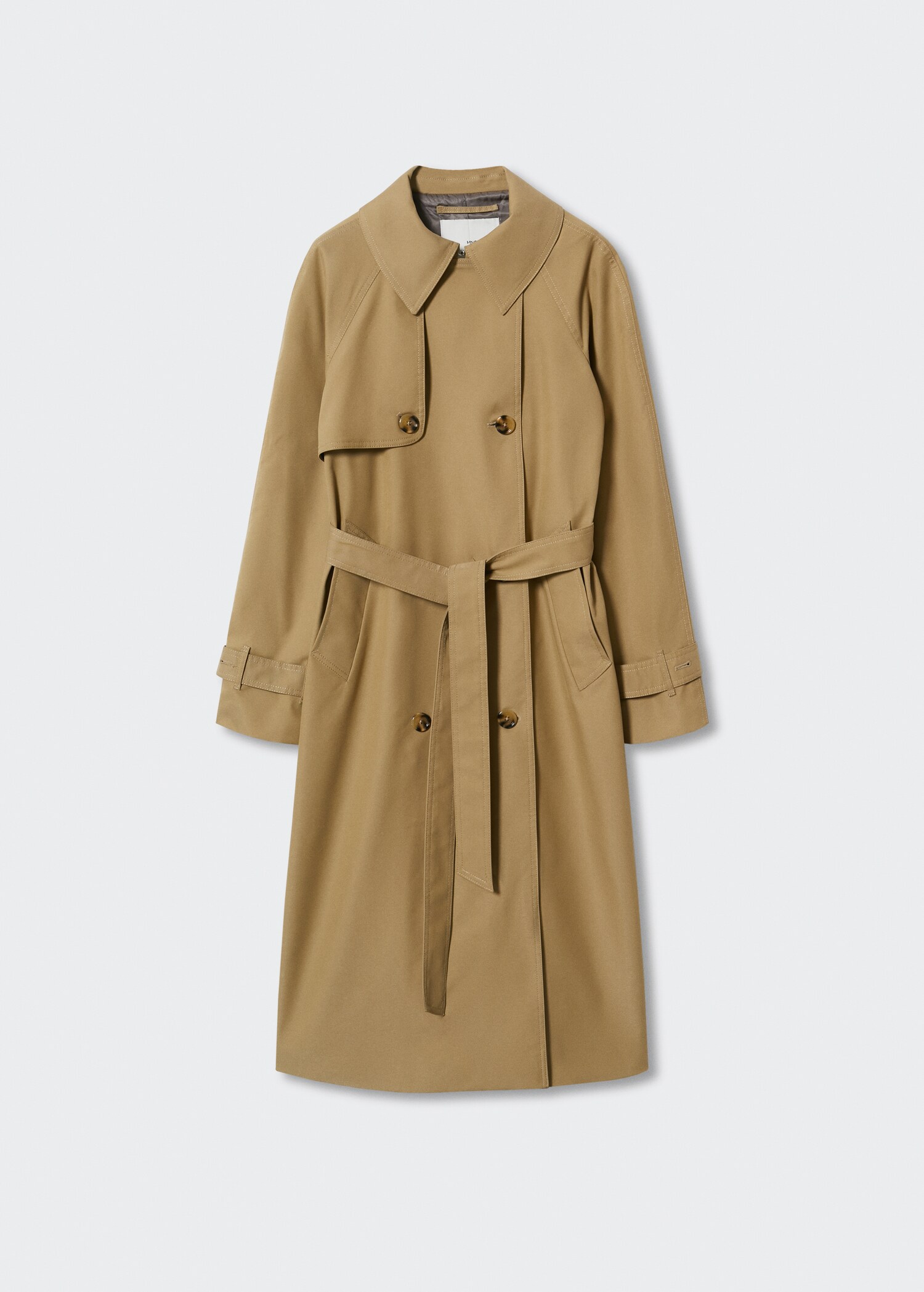 Klassischer Baumwoll-Trenchcoat - Artikel ohne Model