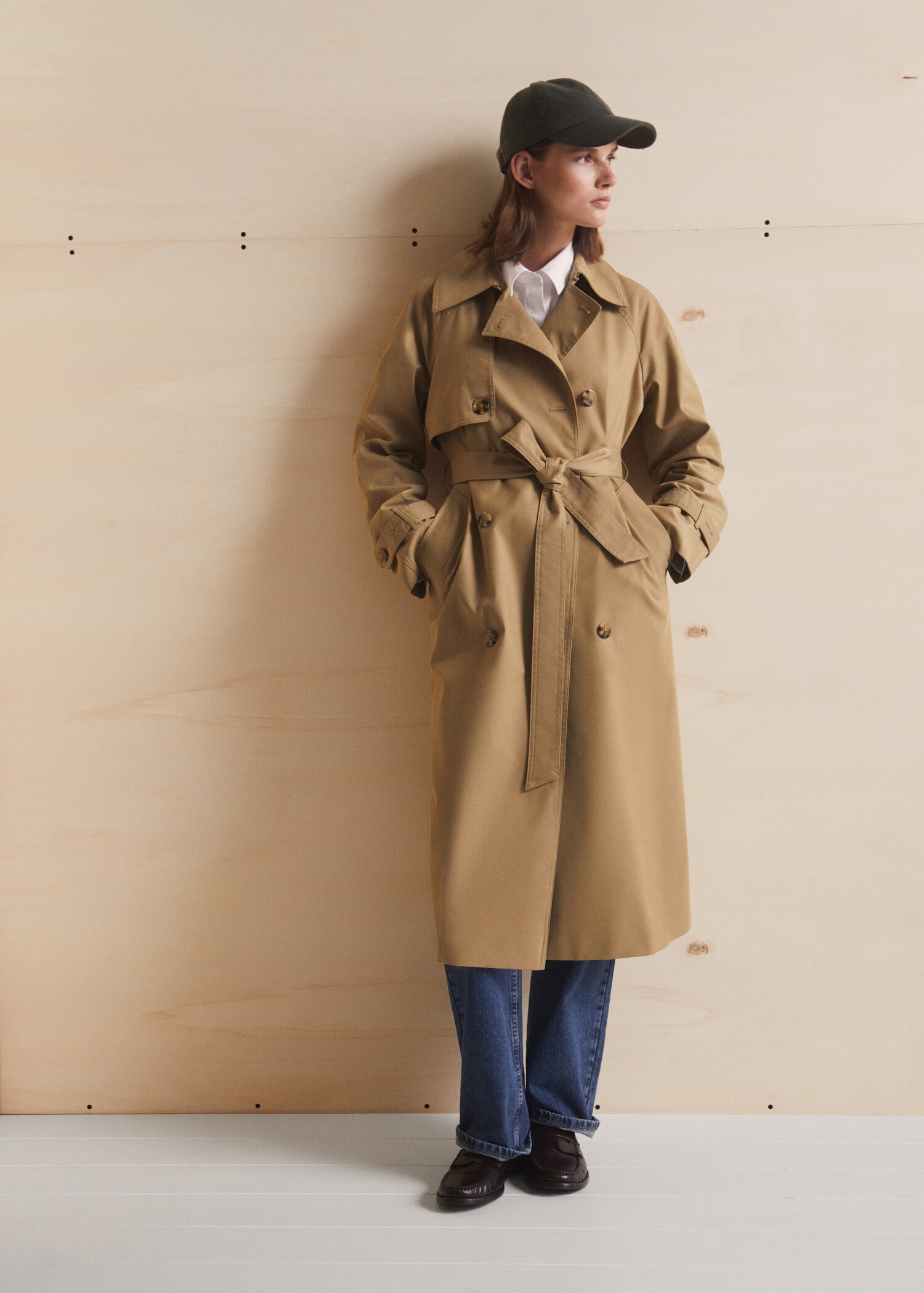 Klassischer Baumwoll-Trenchcoat - Detail des Artikels 6