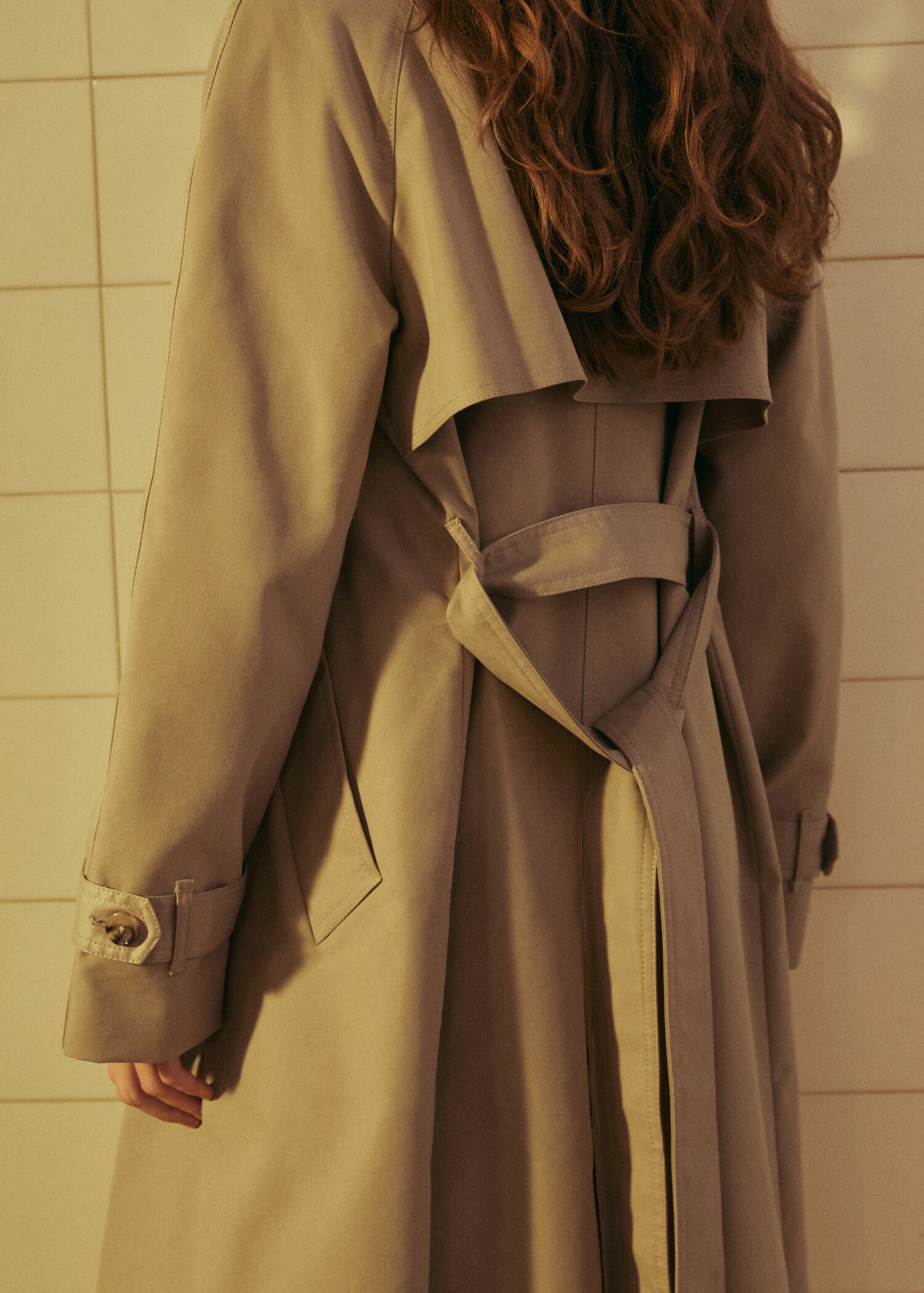 Klassischer Baumwoll-Trenchcoat - Detail des Artikels 7