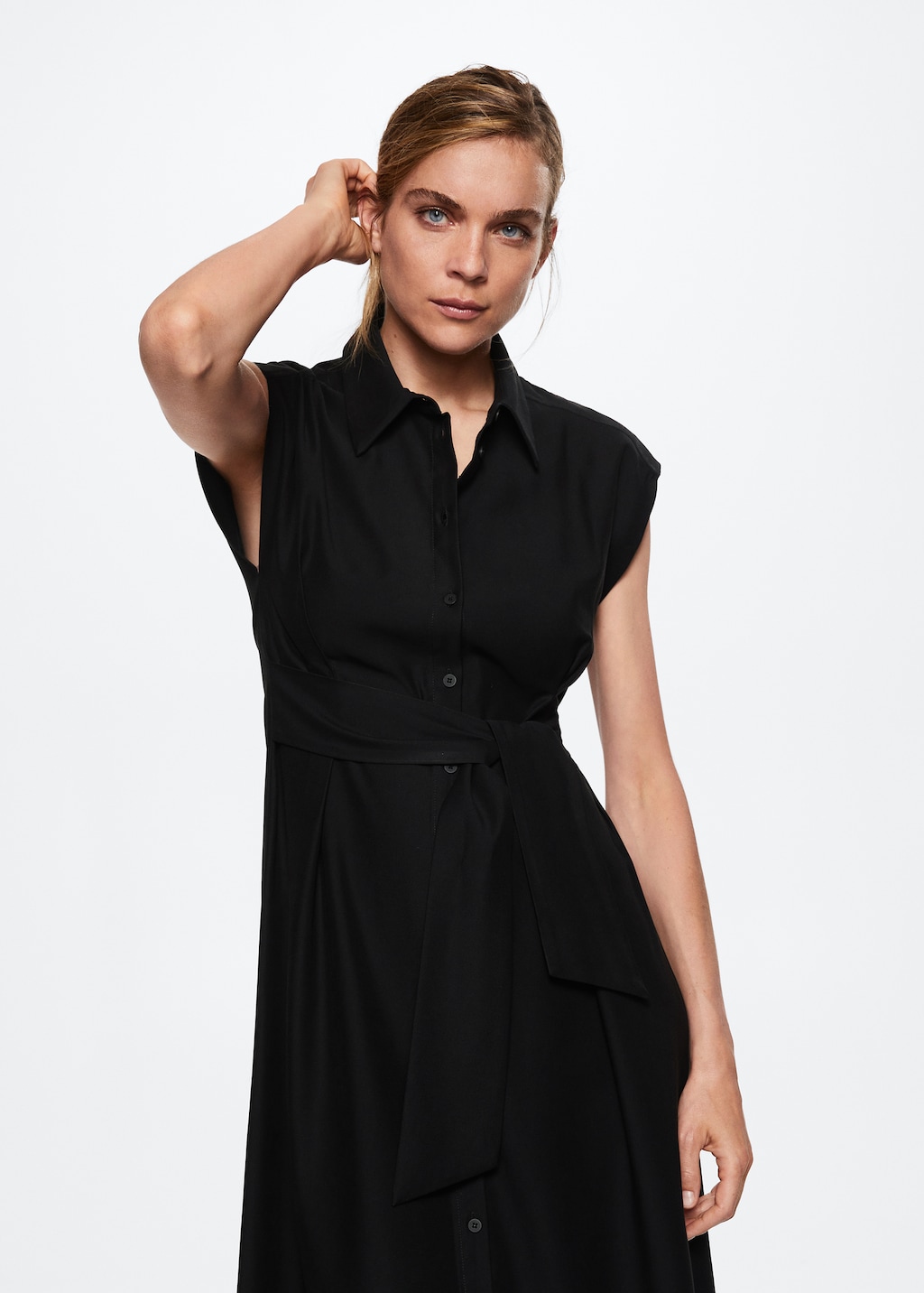 Robe chemisier fluide outlet