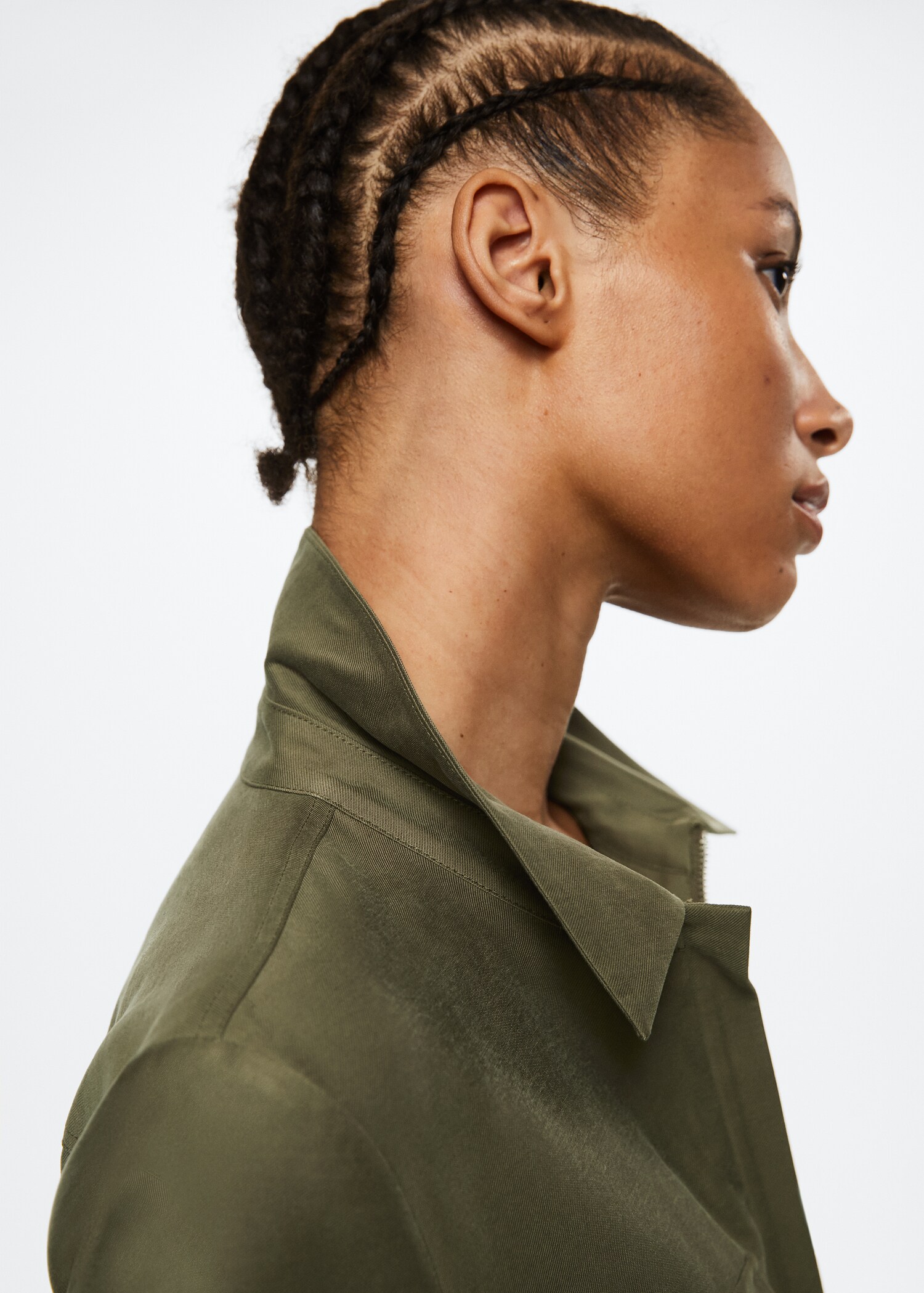 Belt long jumpsuit - Details of the article 2