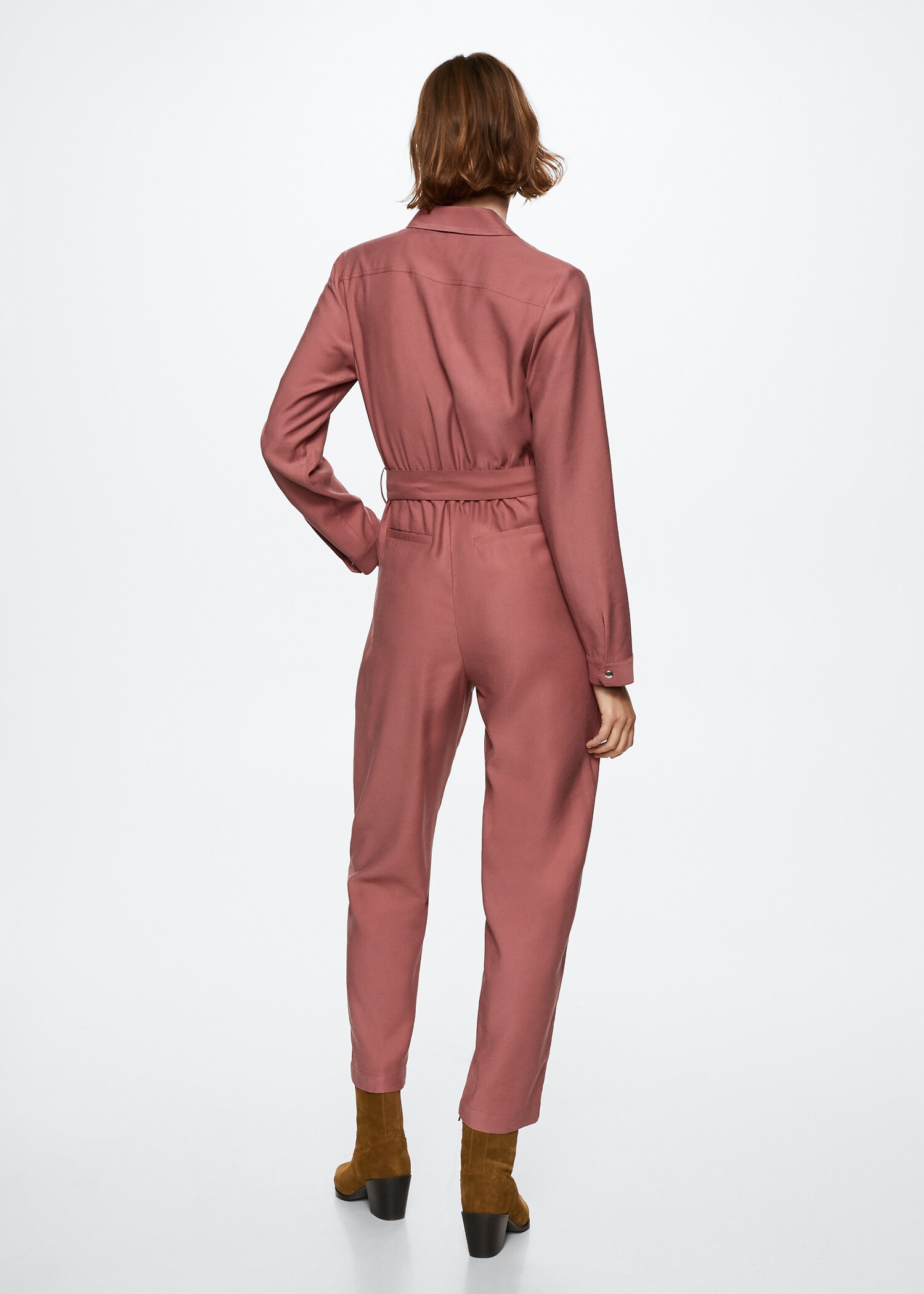 Belt long jumpsuit - Reverse of the article