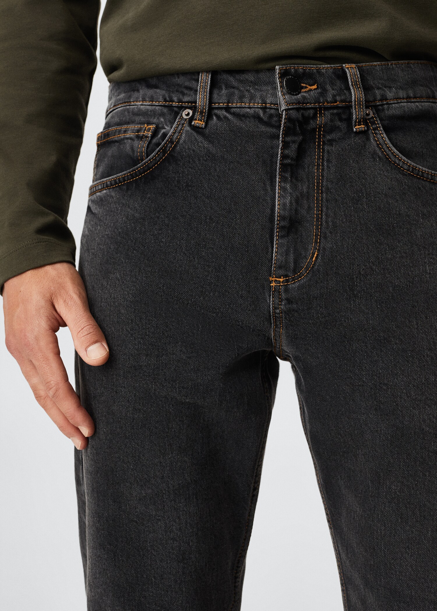 Ben tapered cropped jeans - Details of the article 2