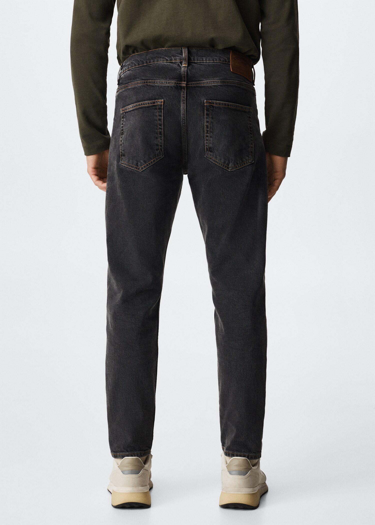 Ben tapered cropped jeans - Reverse of the article