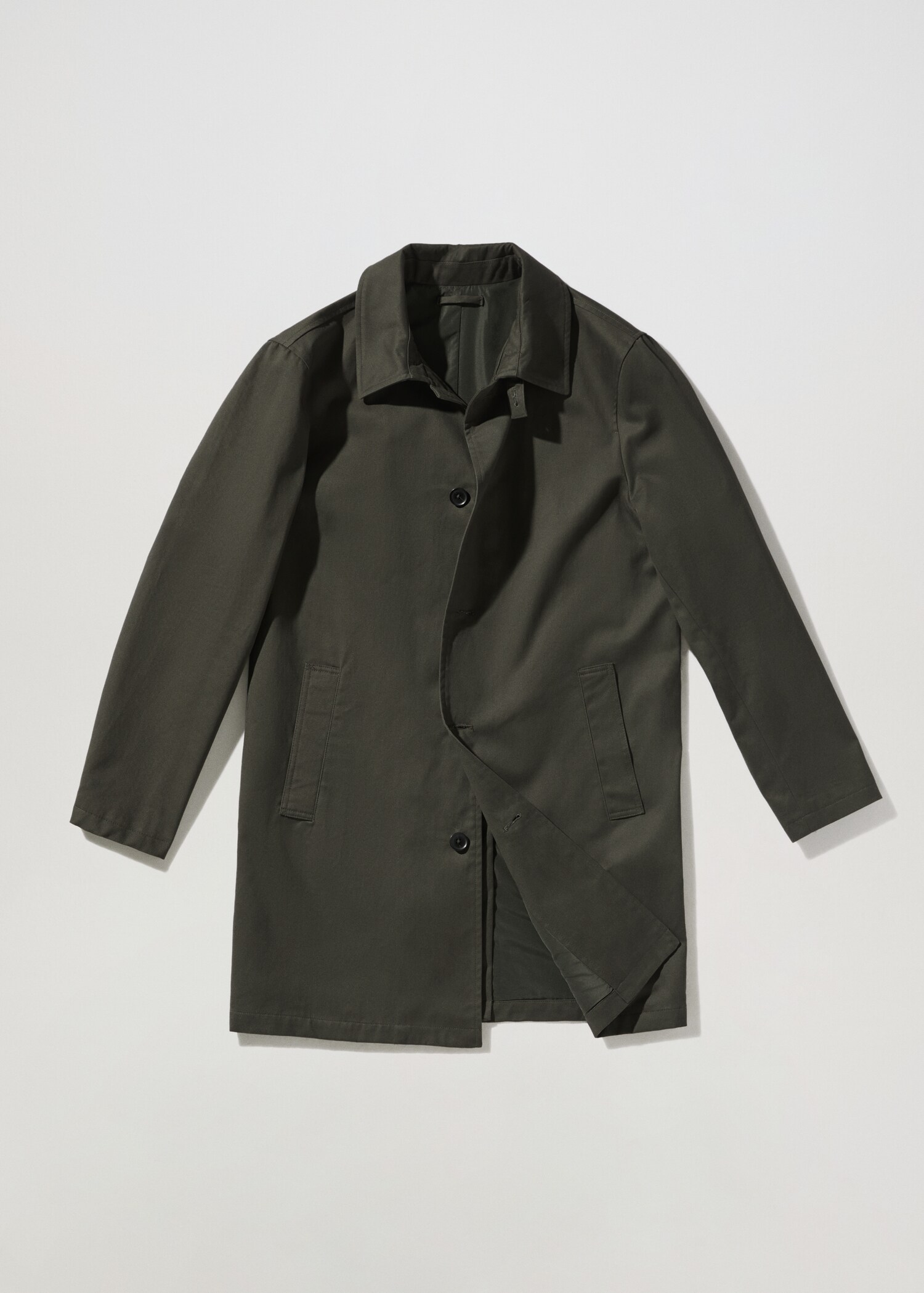 Water-repellent cotton trench coat - Article without model