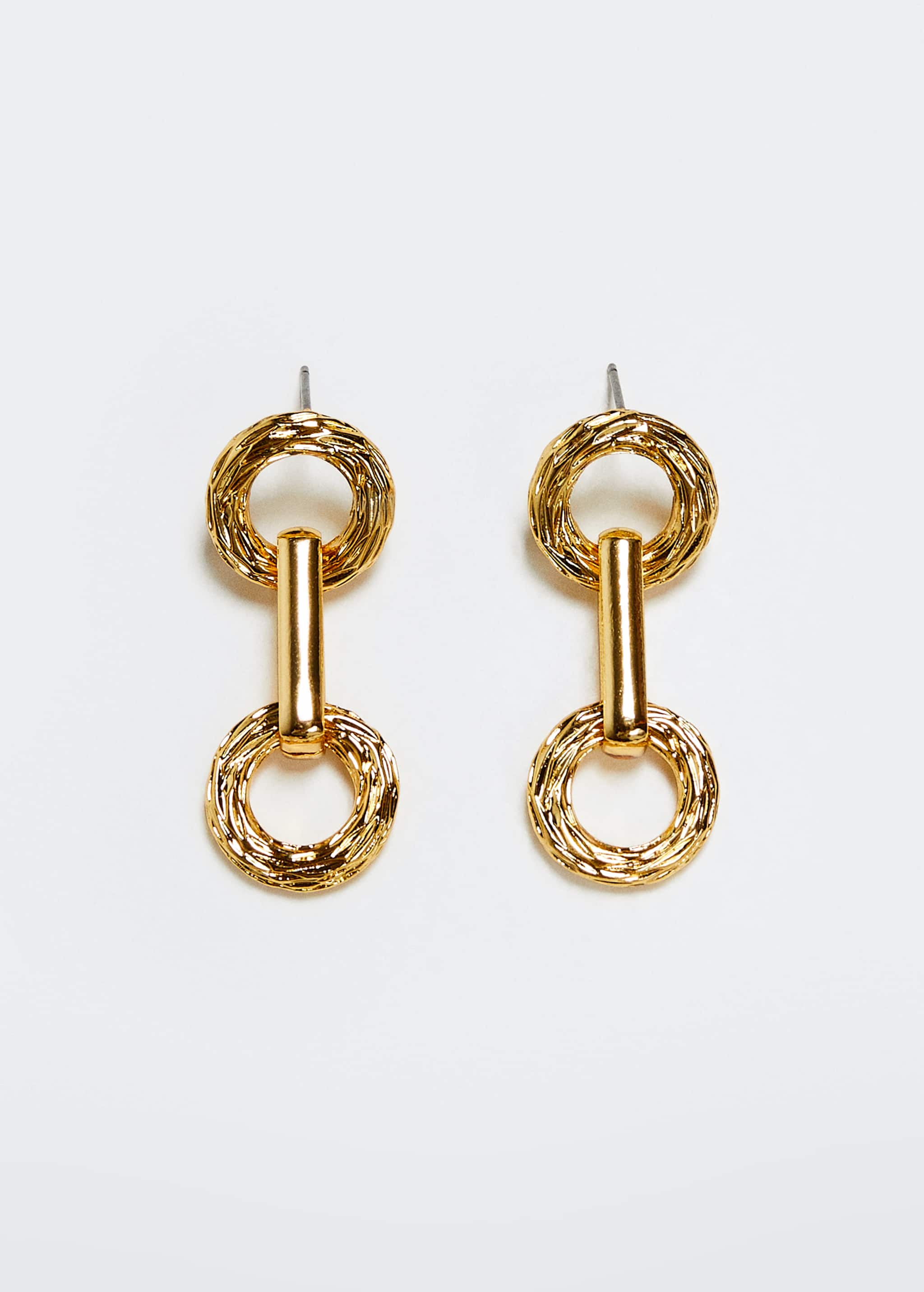 Double hoop earrings - Article without model