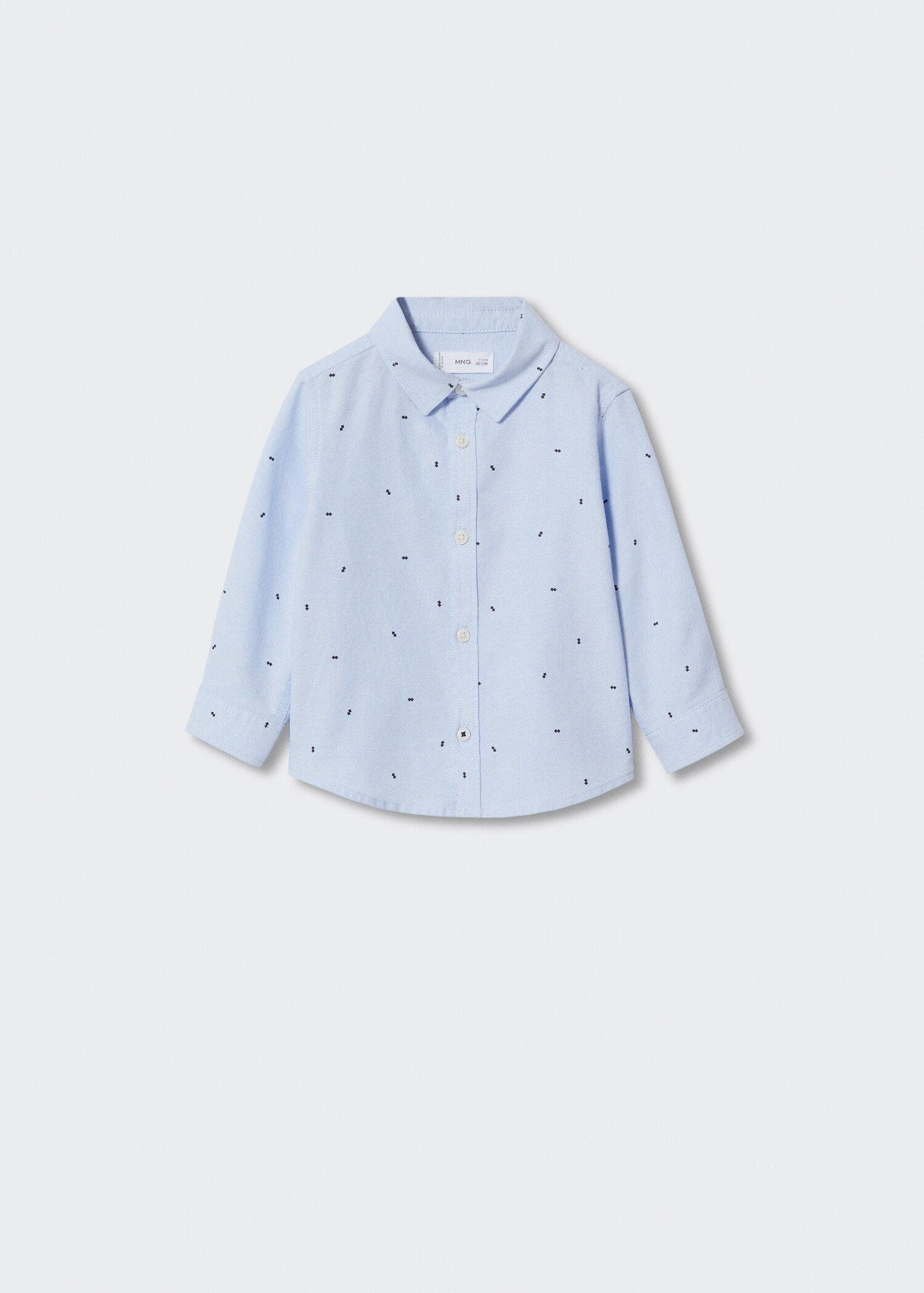 Printed cotton shirt - Article without model