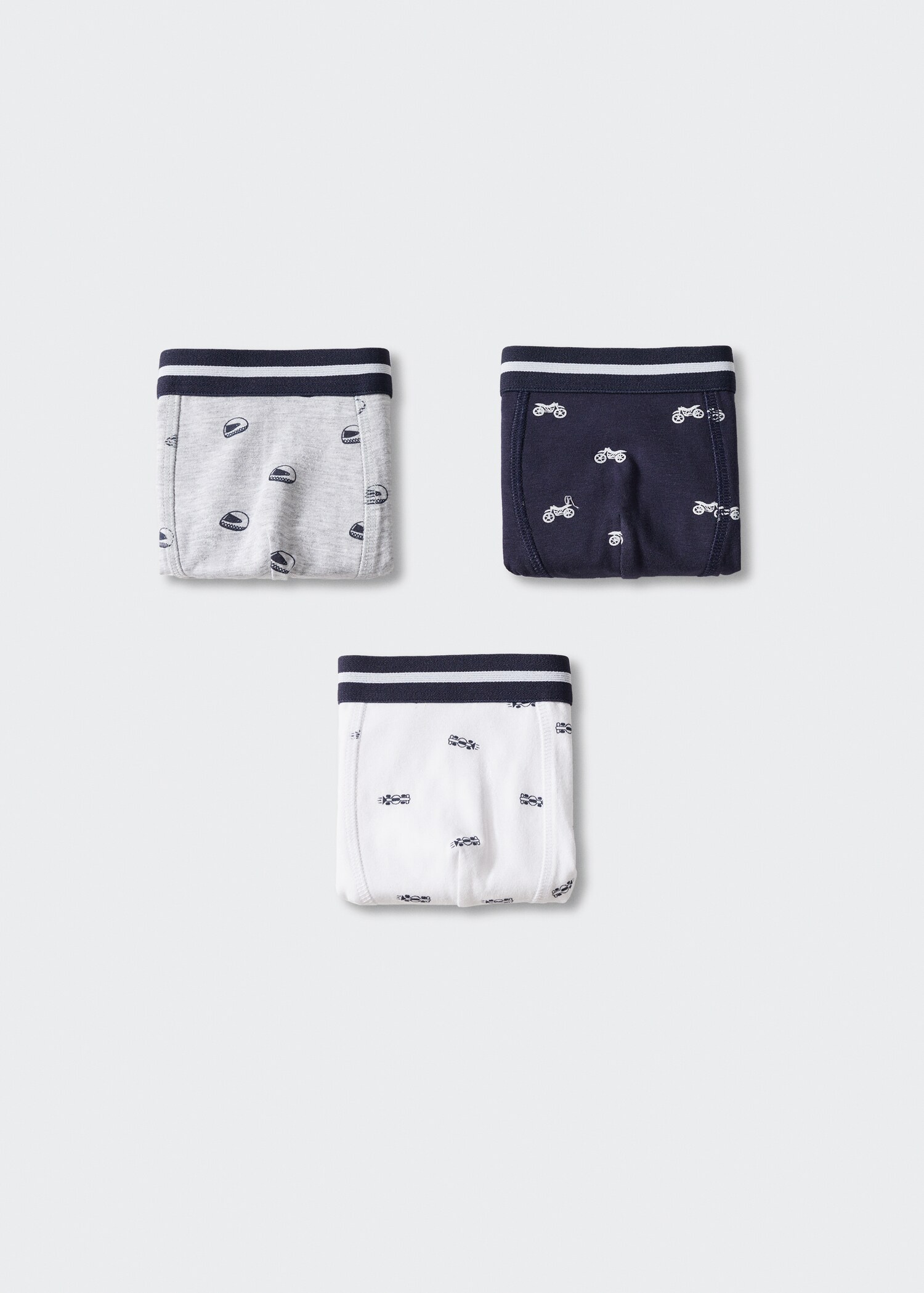 Printed boxer shorts 3 pack - Article without model