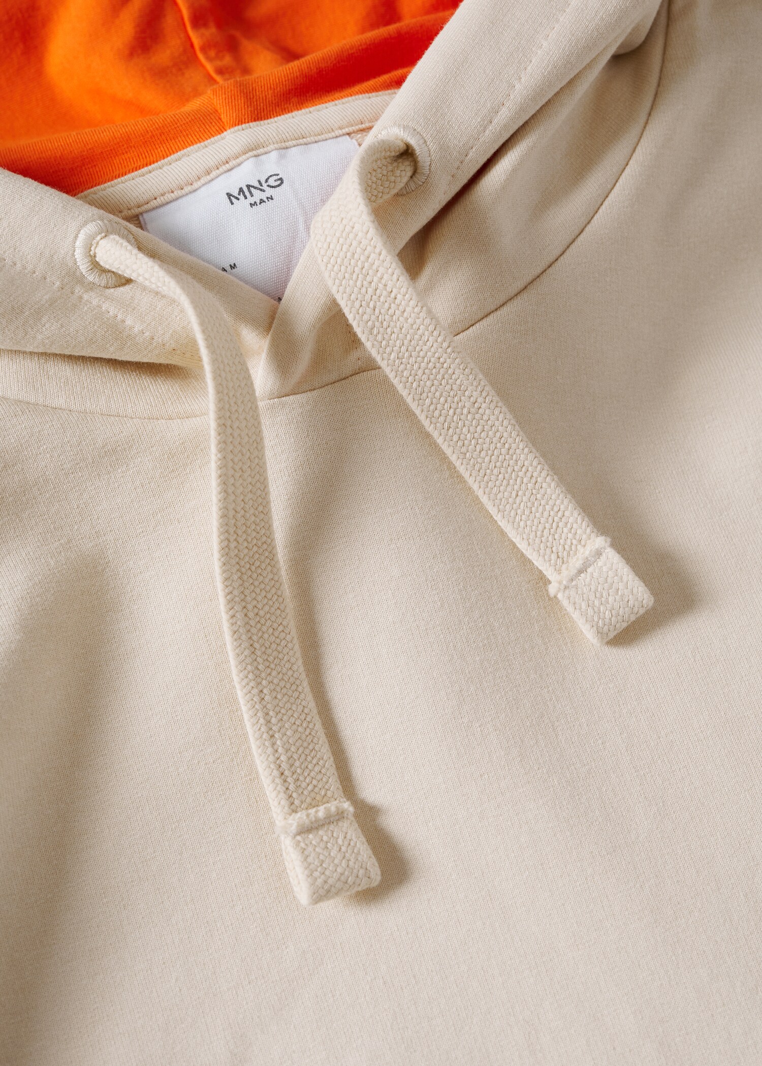 Contrast cotton sweatshirt - Details of the article 7