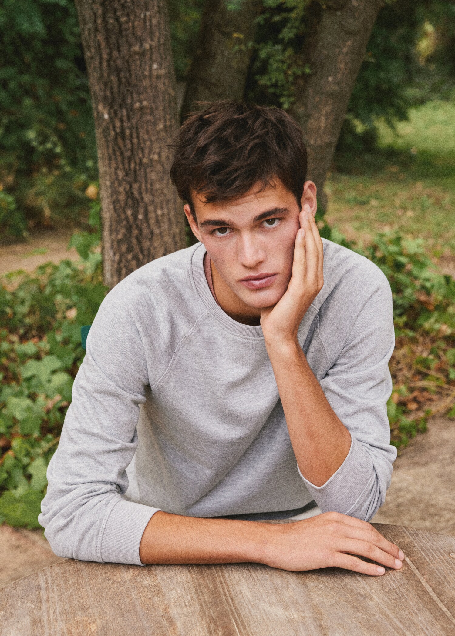 Basic cotton sweater - Details of the article 5