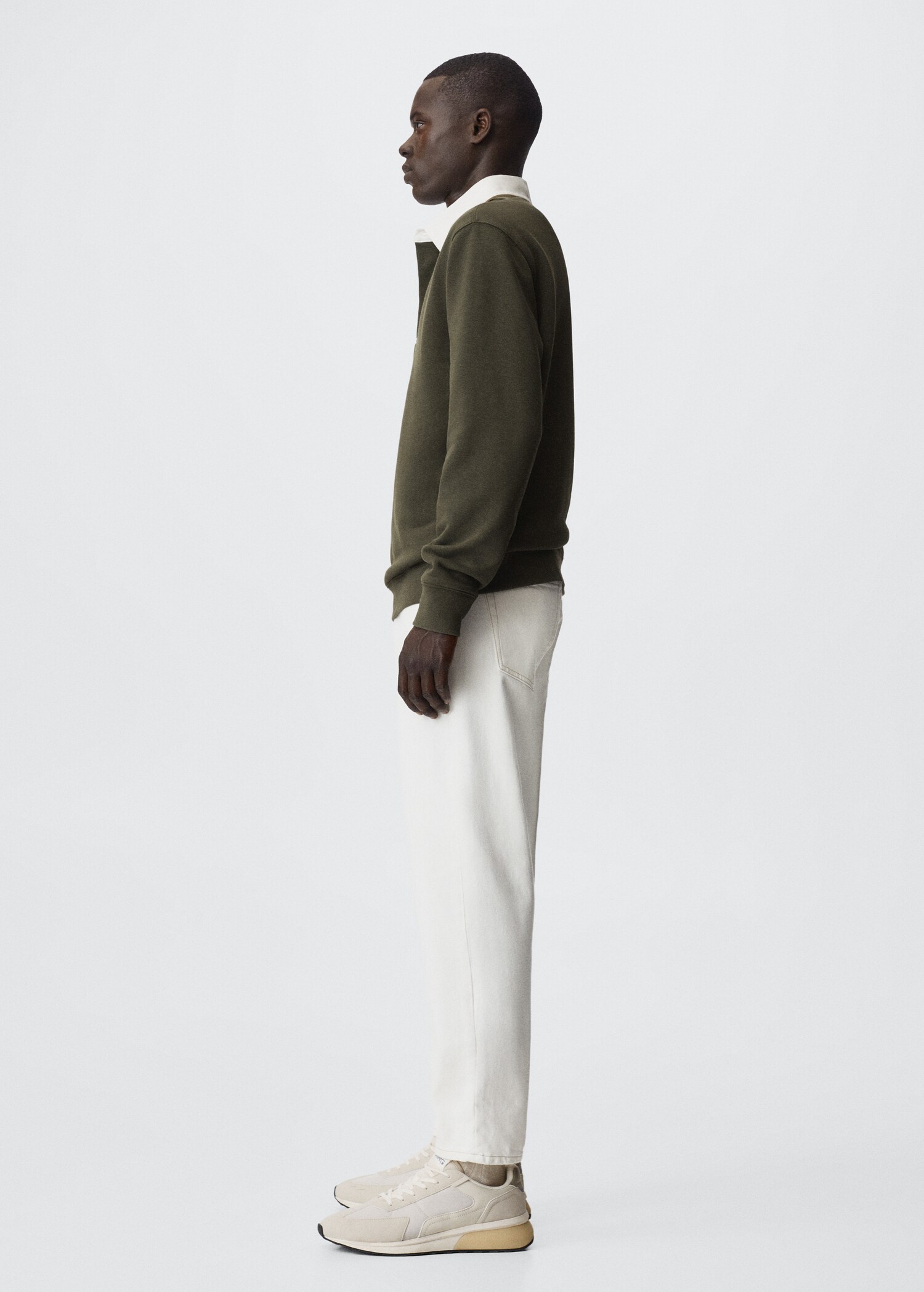 Button-down collar polo shirt - Details of the article 2