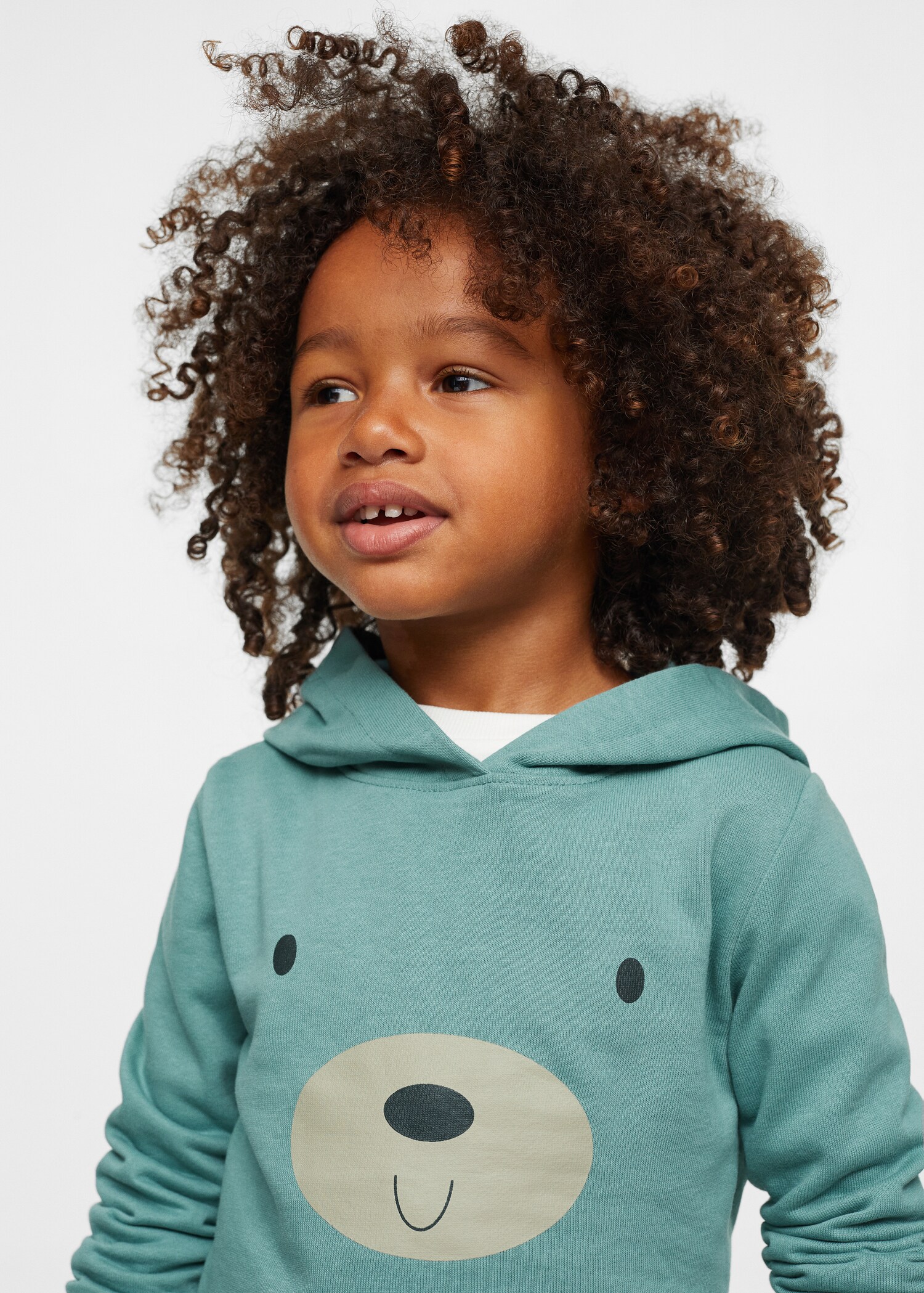 Bear print sweatshirt - Details of the article 4