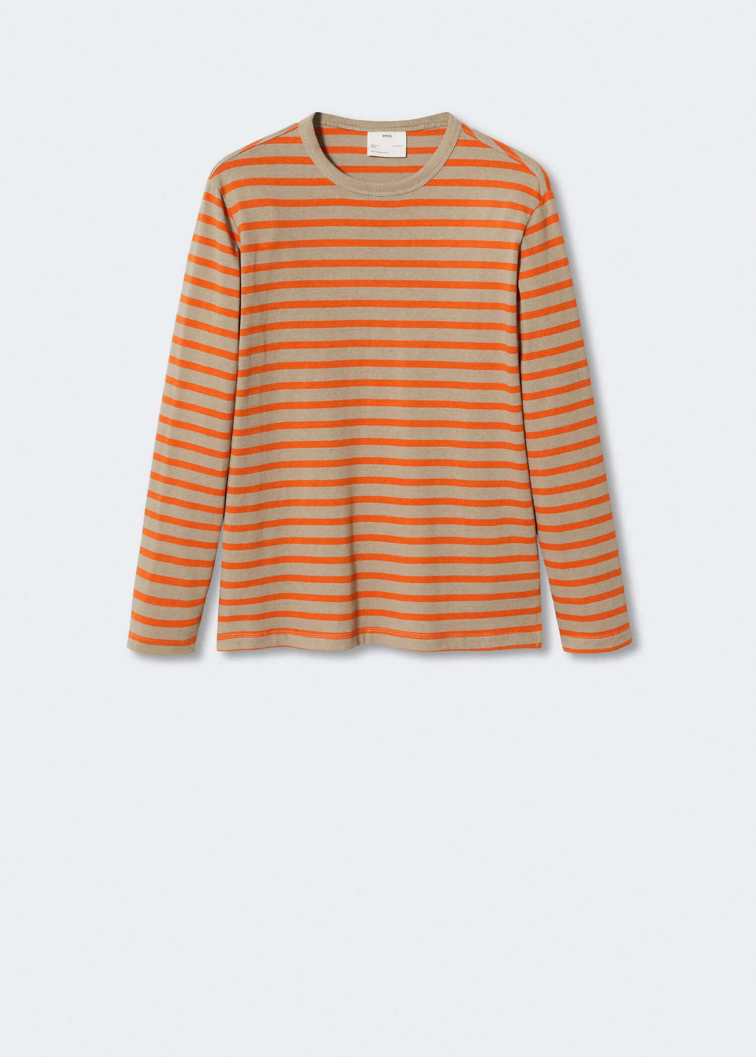 Striped long sleeves t-shirt - Article without model