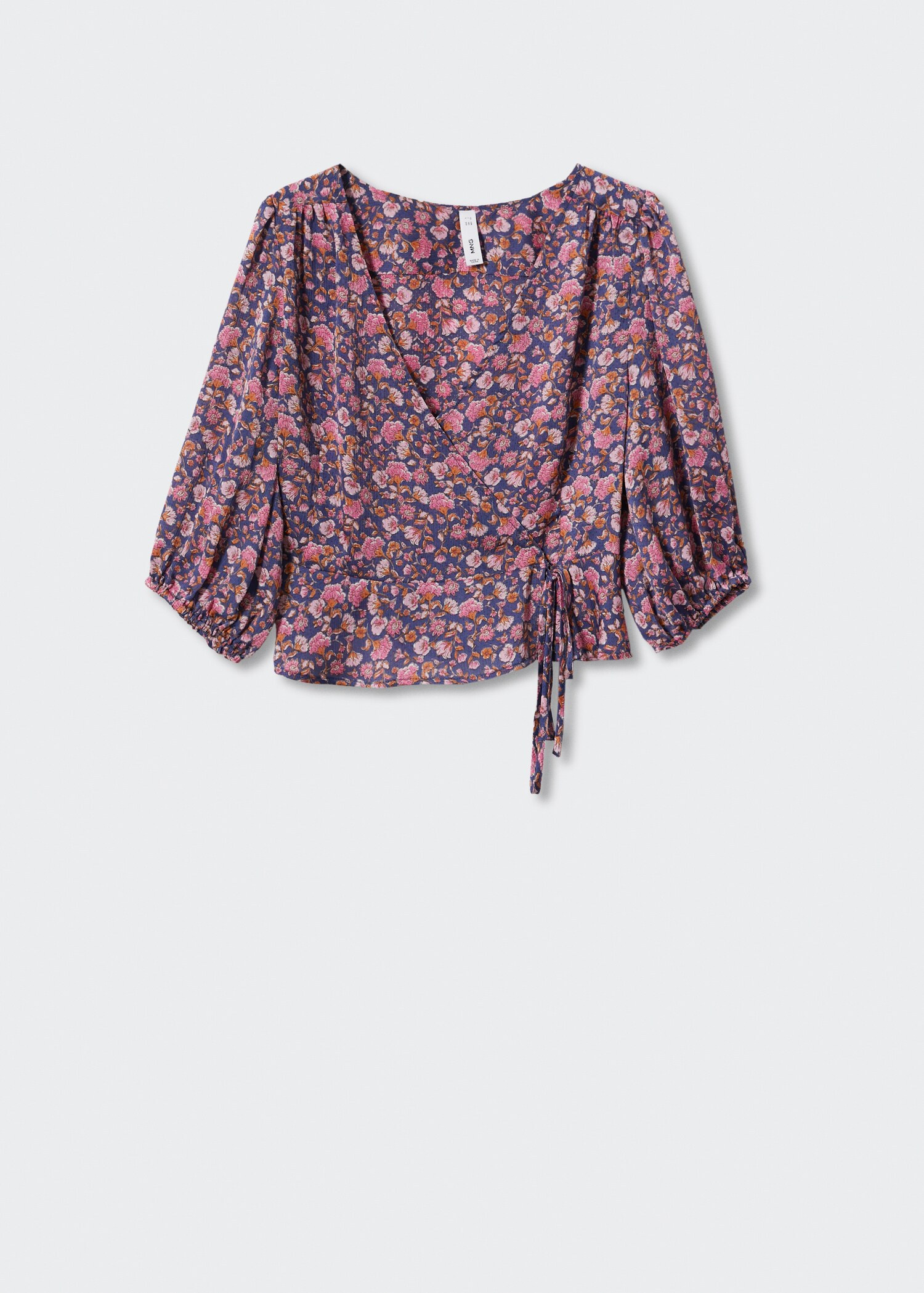 Bluse mit Blumenmuster - Artikel ohne Model
