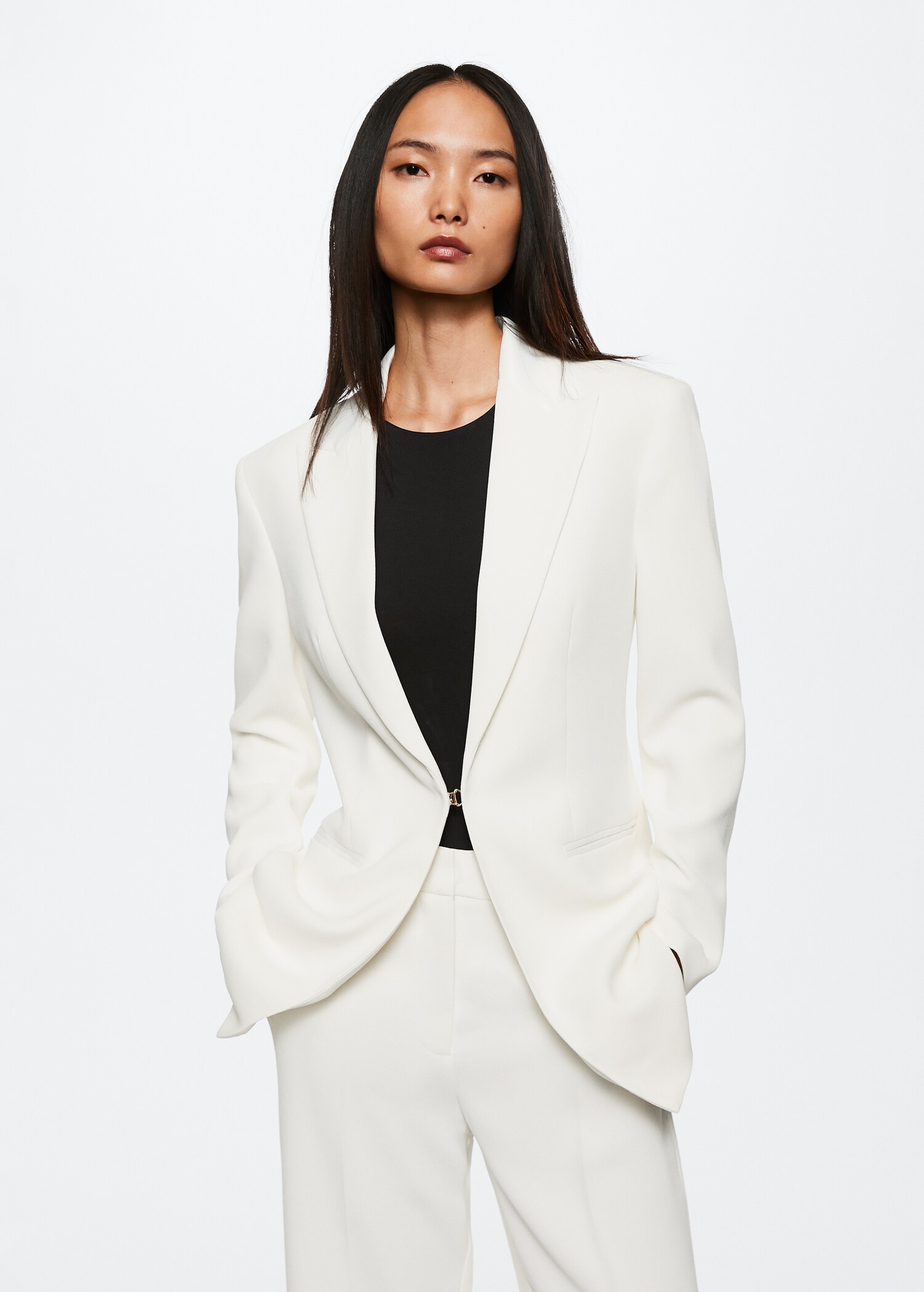 Flowy suit trousers - Details of the article 1