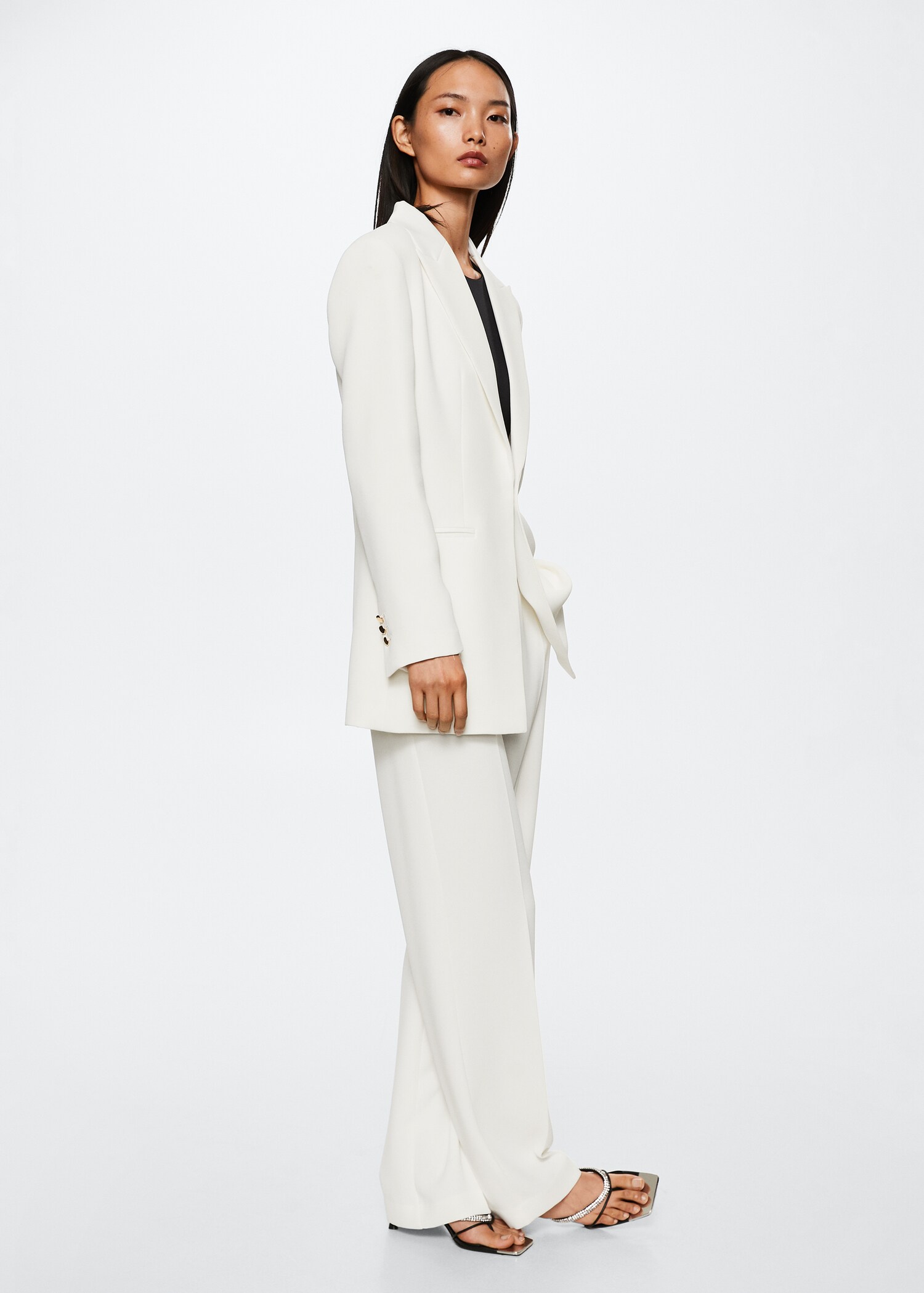 Flowy suit trousers - Details of the article 2