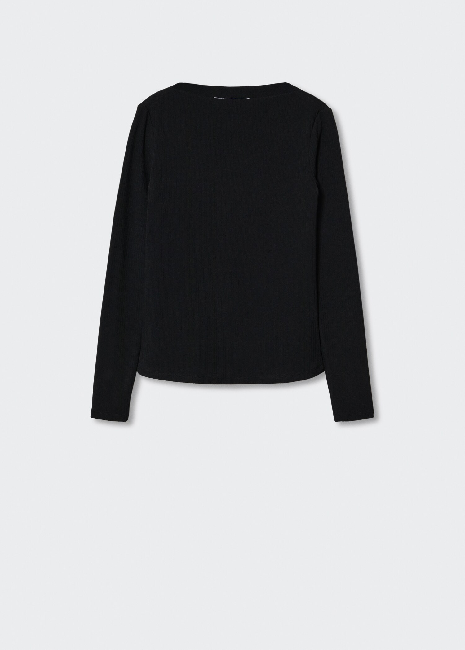 T-Shirt mit Bateau-Ausschnitt - Artikel ohne Model