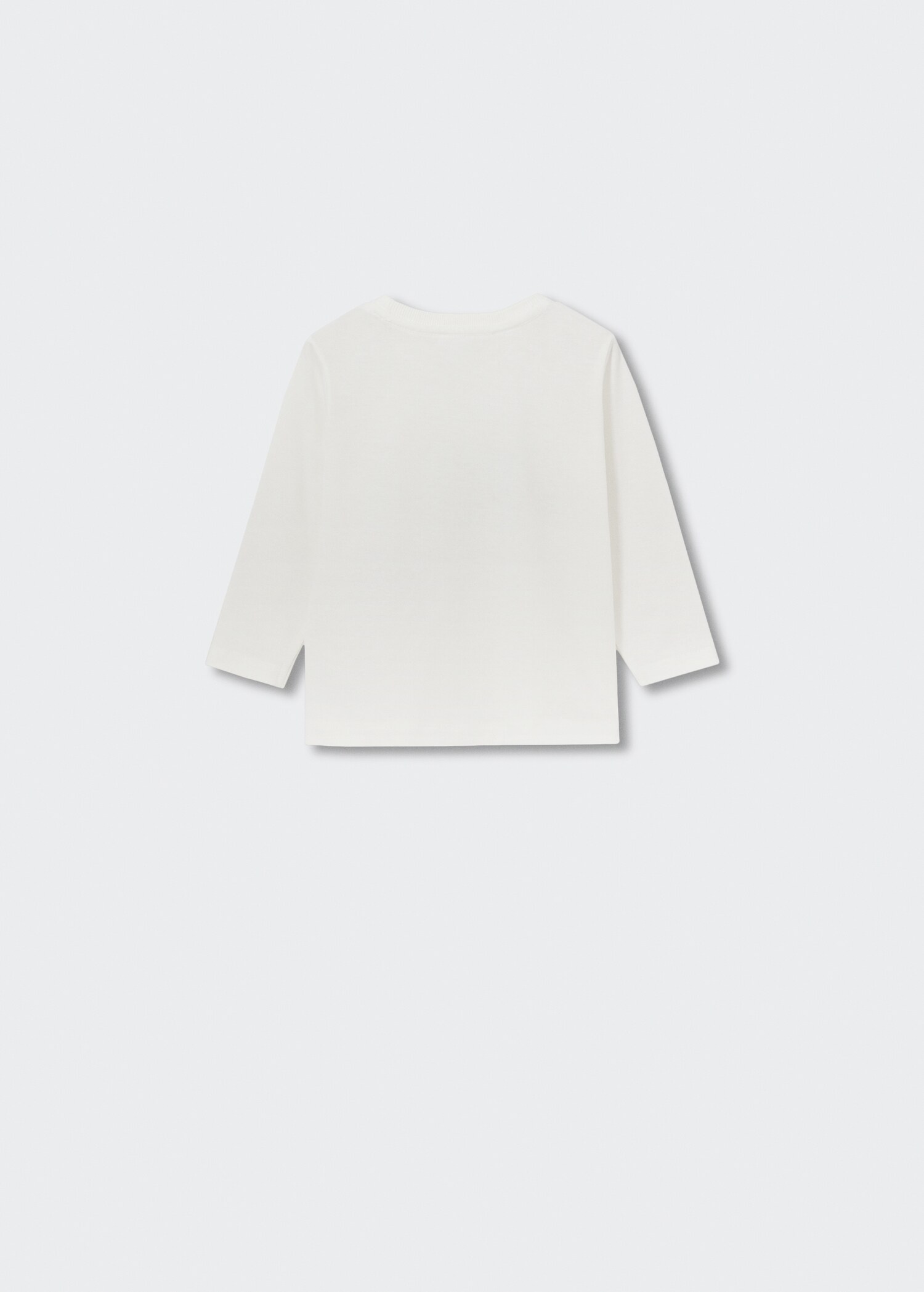 Printed long sleeve t-shirt - Reverse of the article