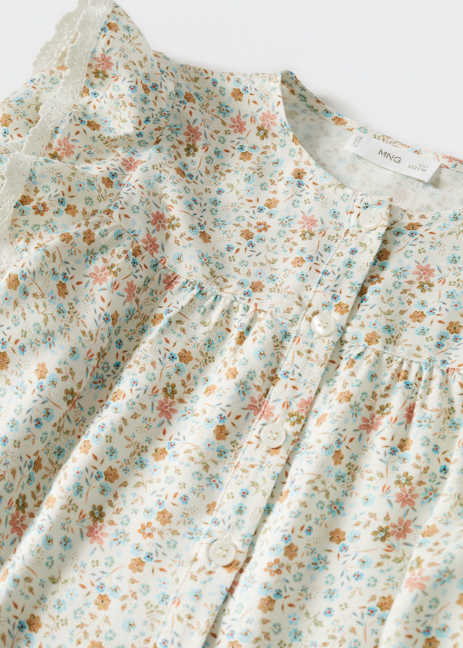 Floral print blouse - Details of the article 8