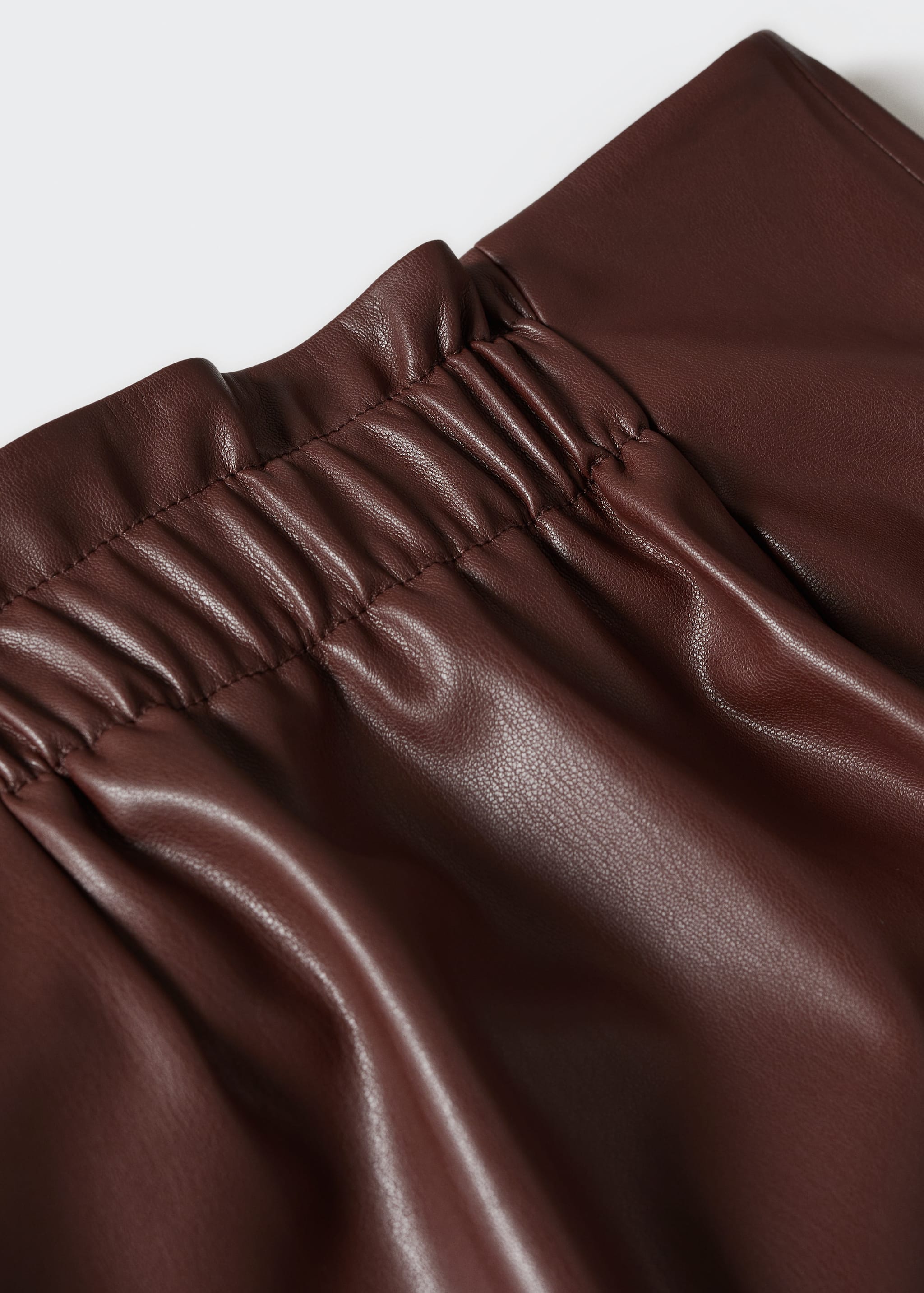 Faux-leather skirt - Details of the article 8