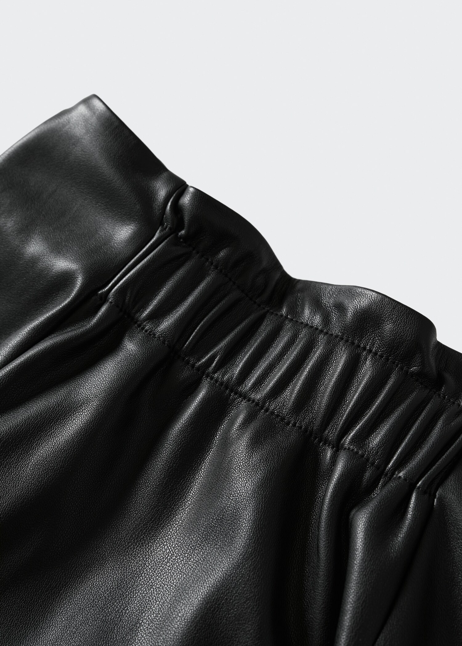 Leather-effect skirt - Details of the article 8