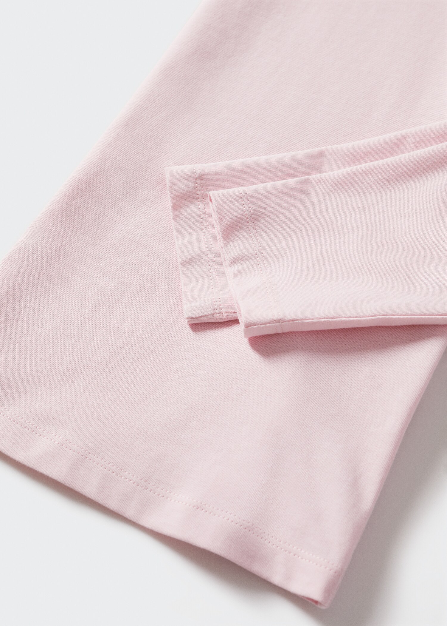 Langärmliges Baumwoll-T-Shirt - Detail des Artikels 8
