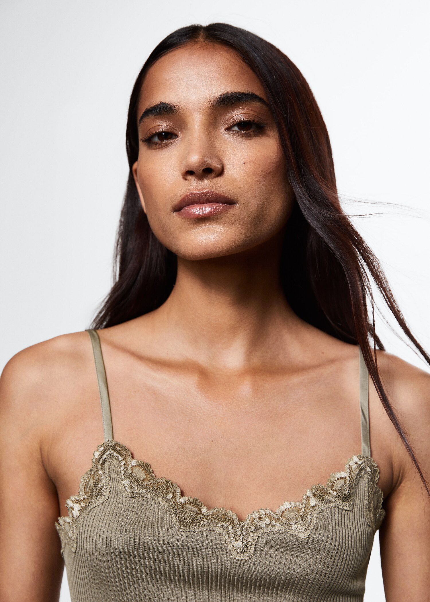 Τοπ τύπου lingerie 100% μετάξι - Λεπτομέρεια του προϊόντος 1