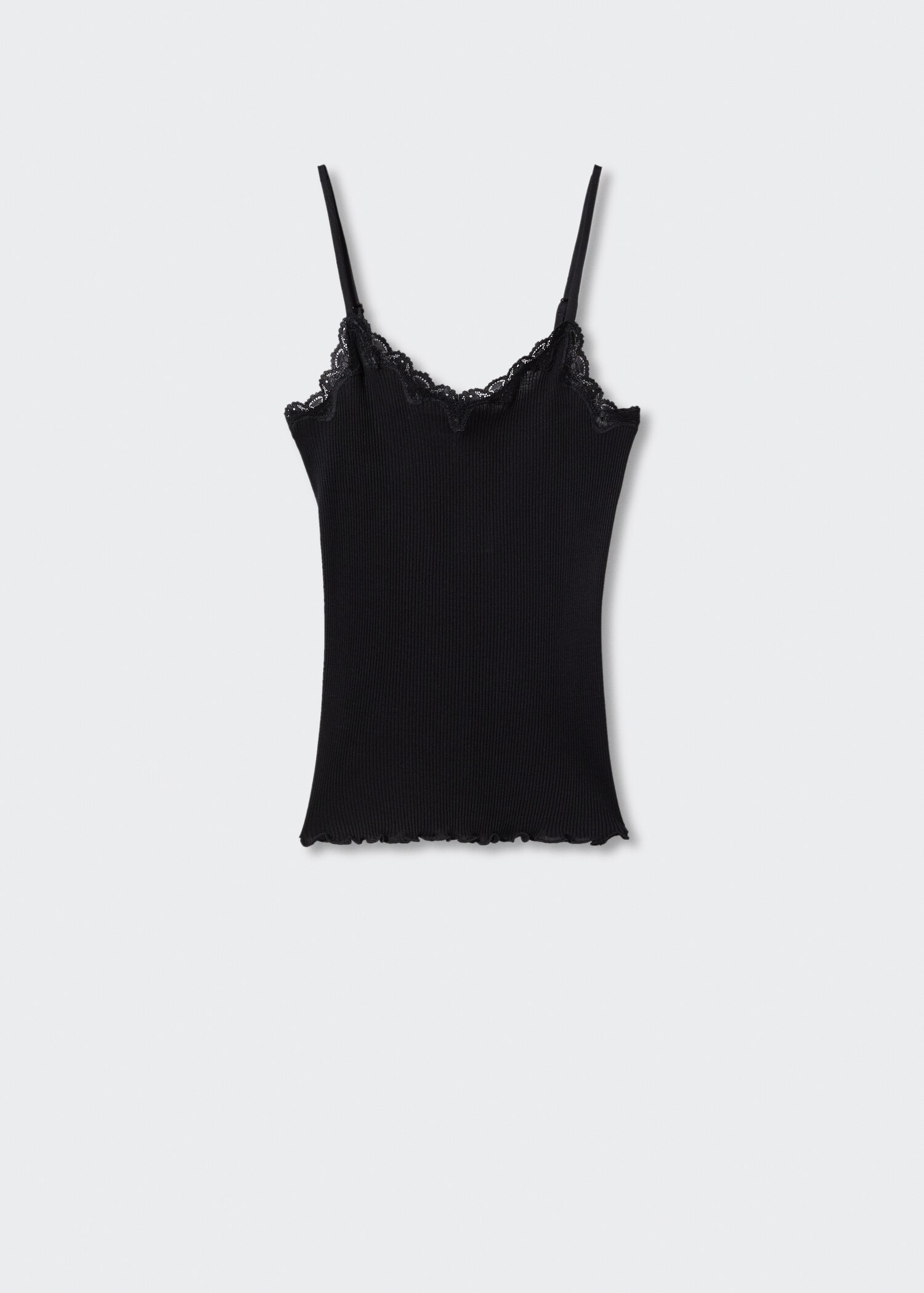 Τοπ τύπου lingerie 100% μετάξι - Προϊόν χωρίς μοντέλο