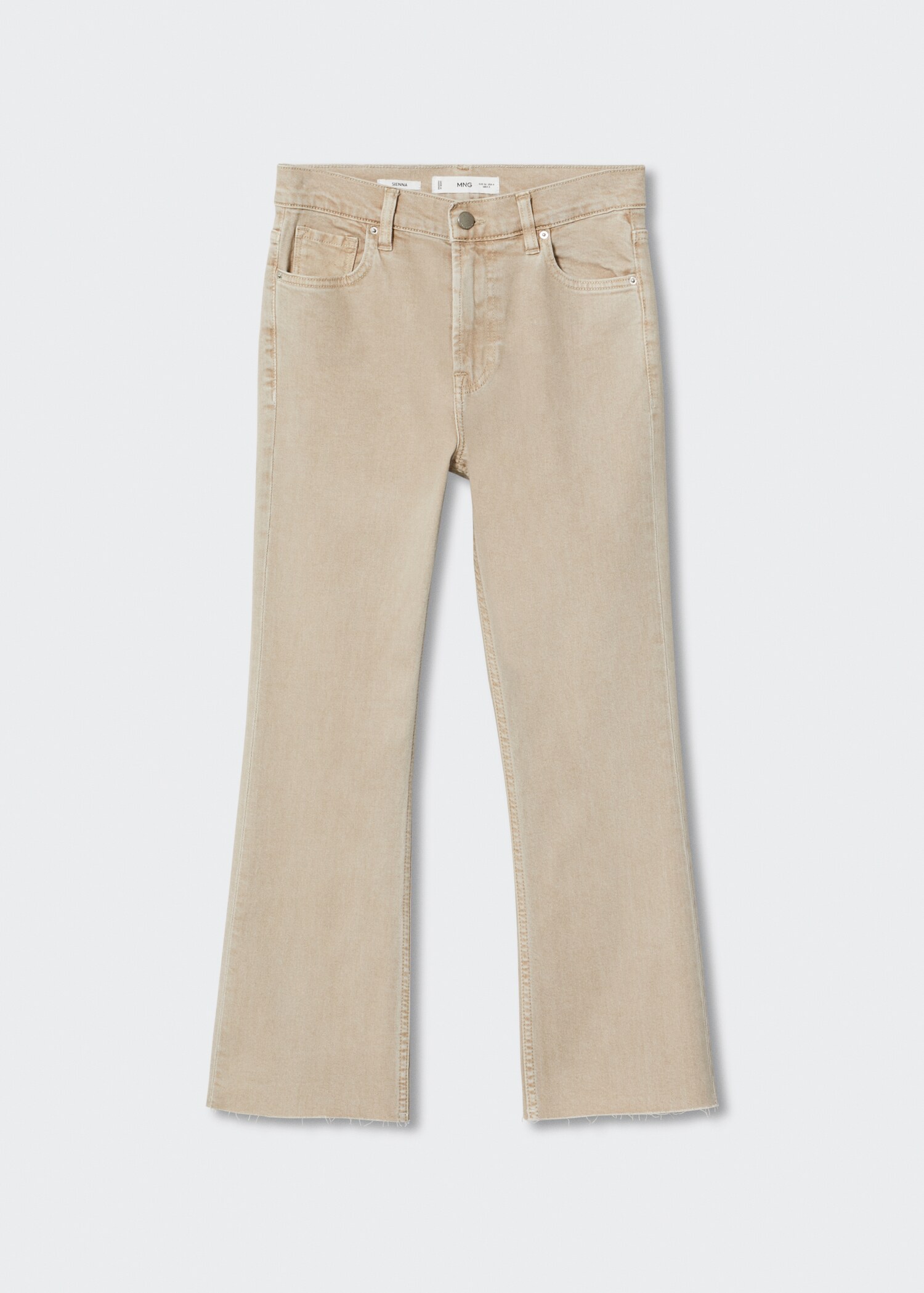 High-waist bootcut jeans - Article without model