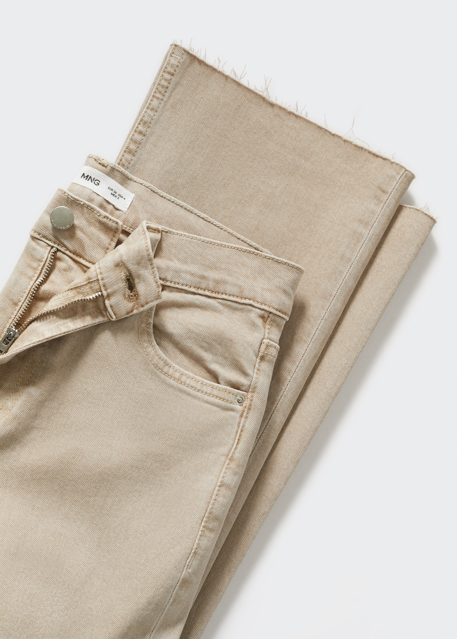 High-waist bootcut jeans - Details of the article 8