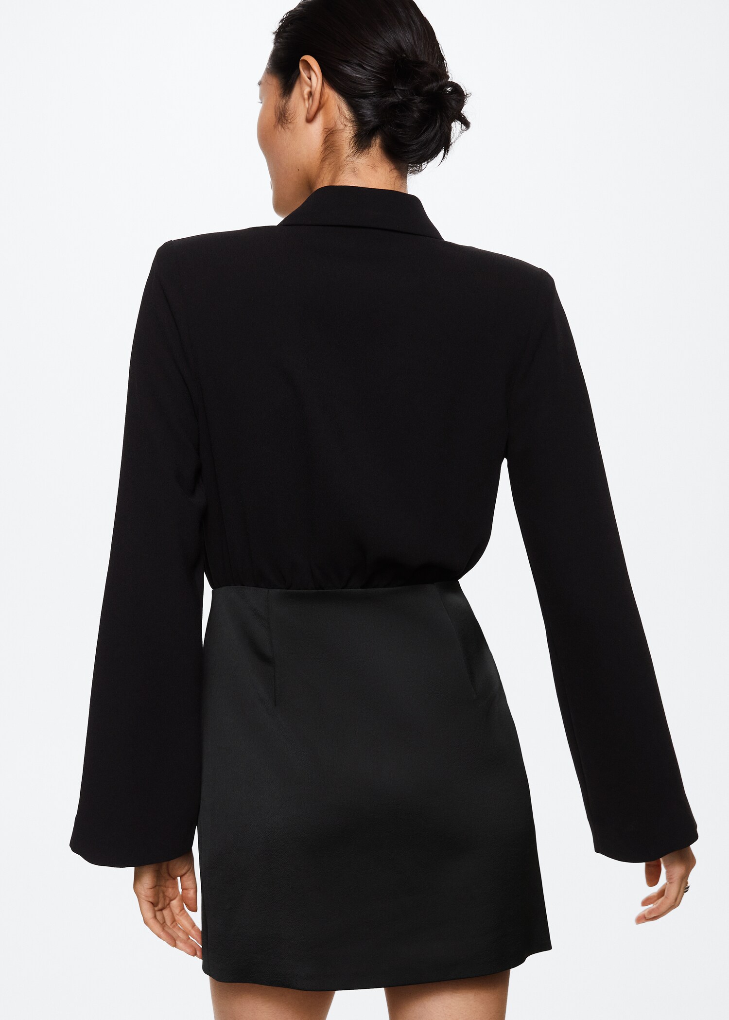 Double-breasted dress - Reverse of the article