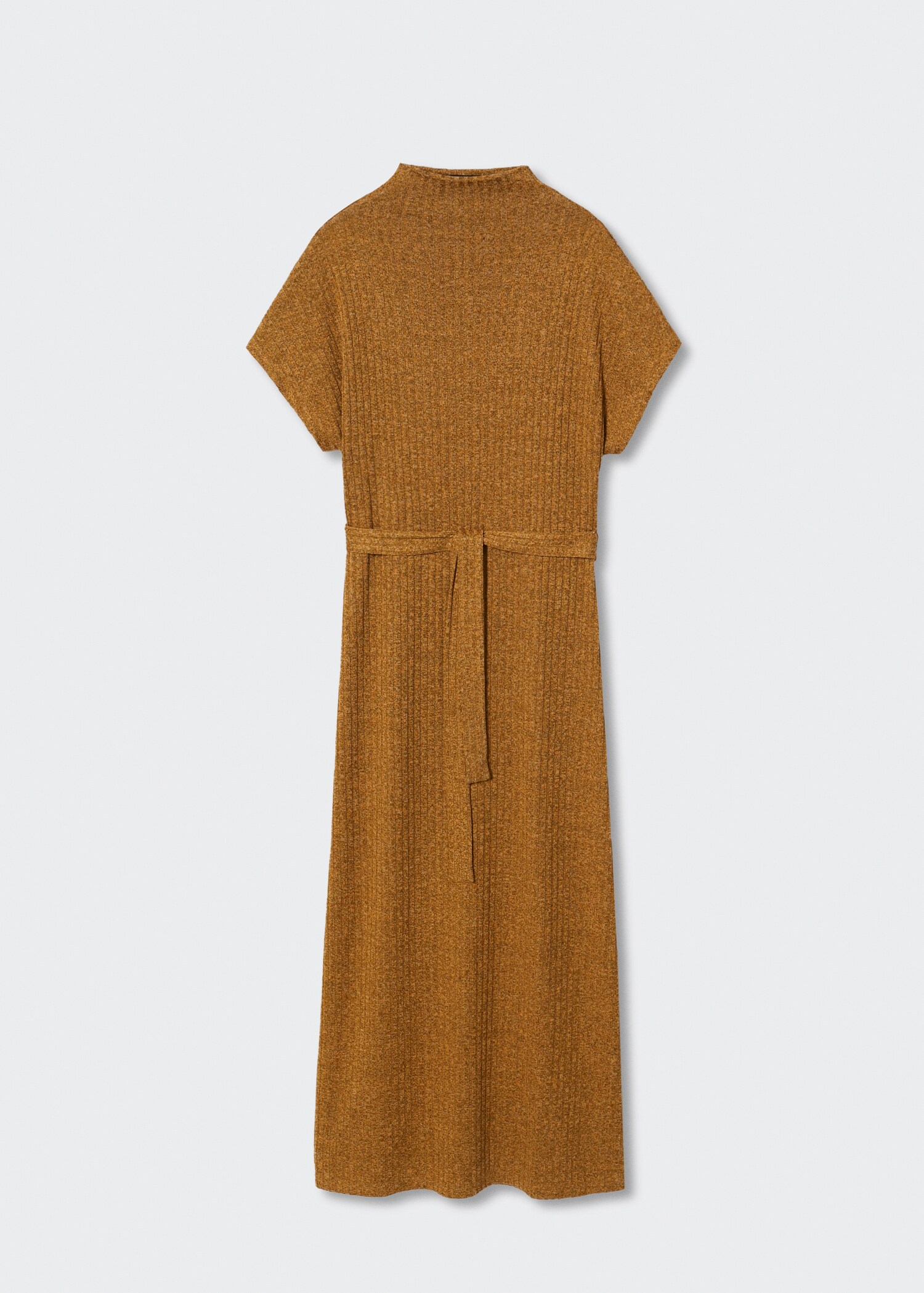 Ribbed midi dress - Article without model