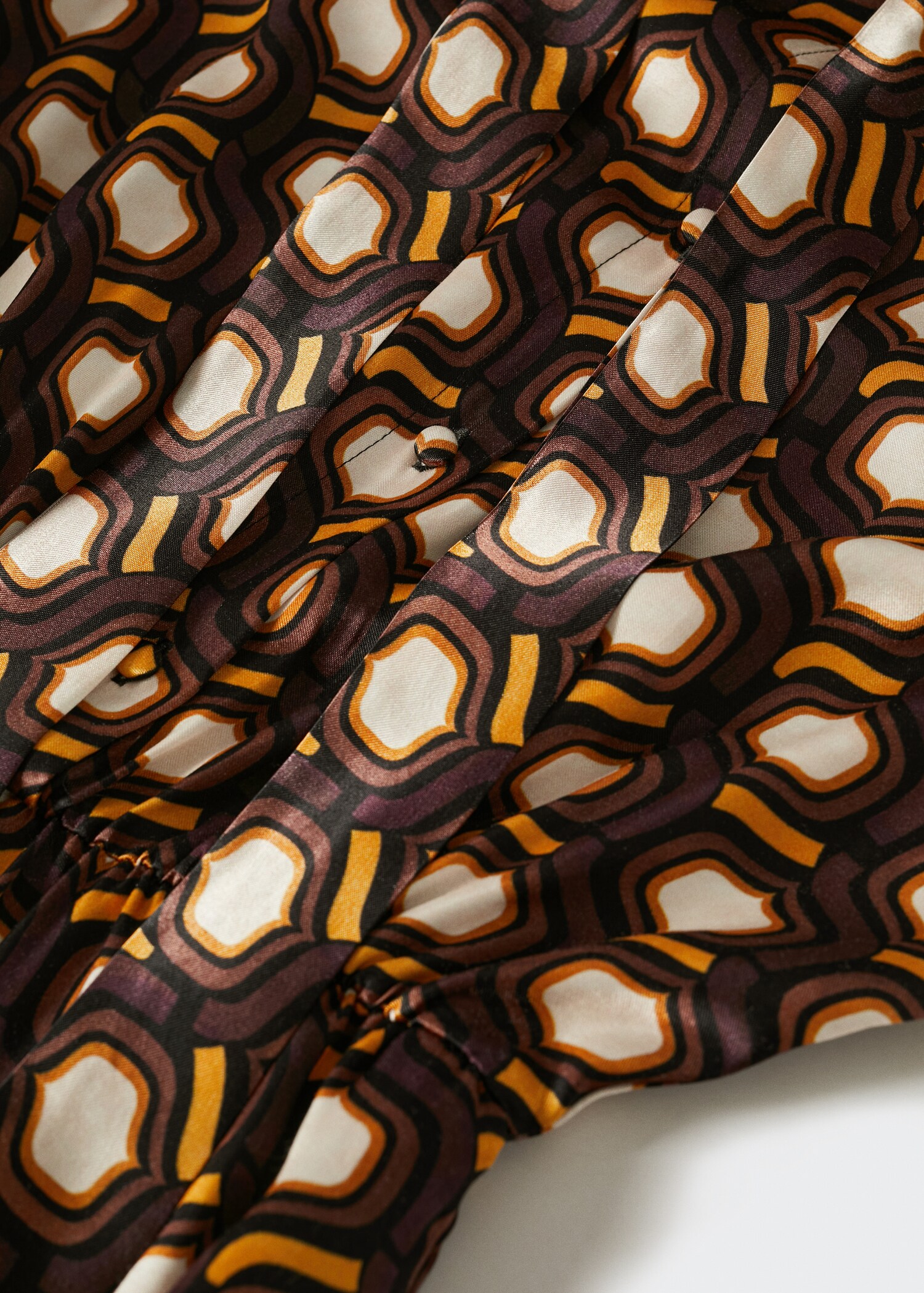 Fluid printed jumpsuit - Details of the article 8