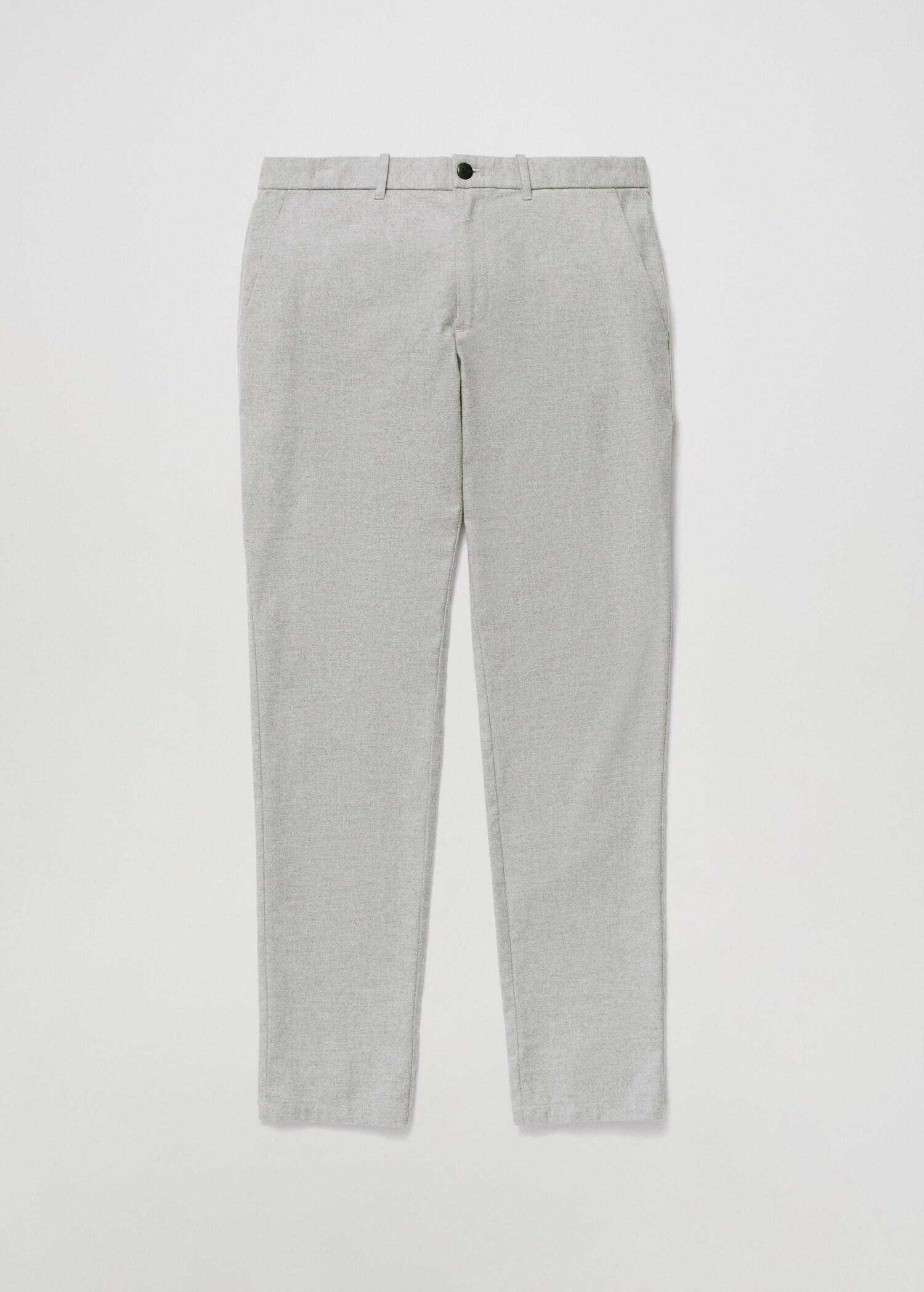 Slim-fit cotton trousers - Details of the article 4