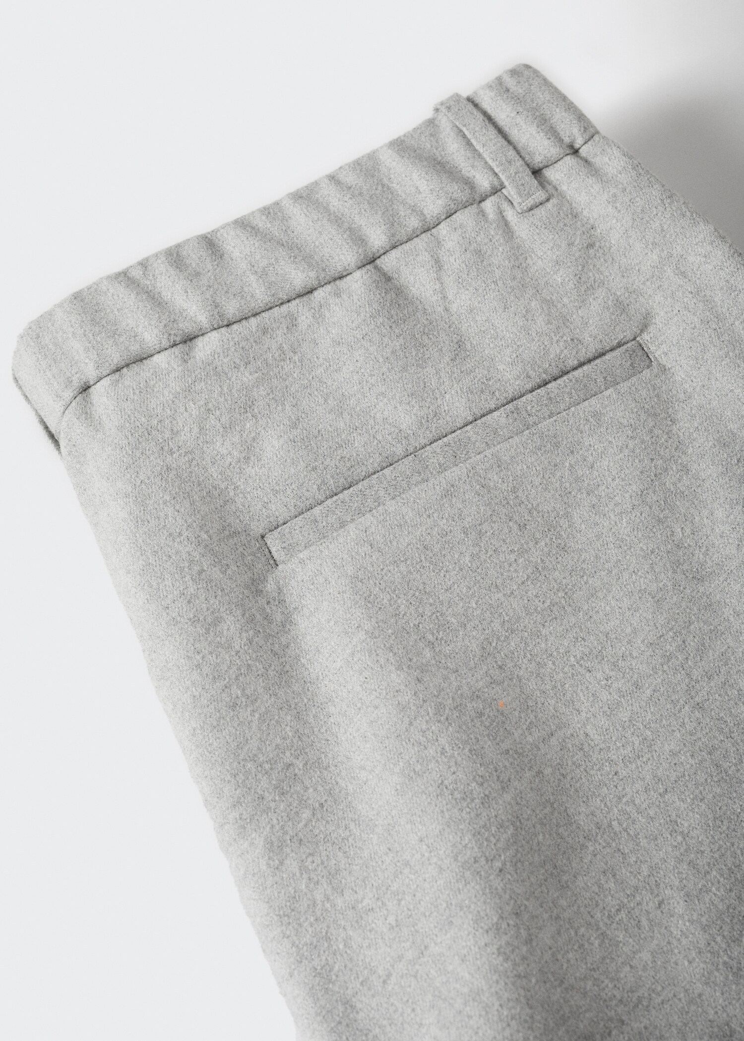 Slim-fit cotton trousers - Details of the article 8