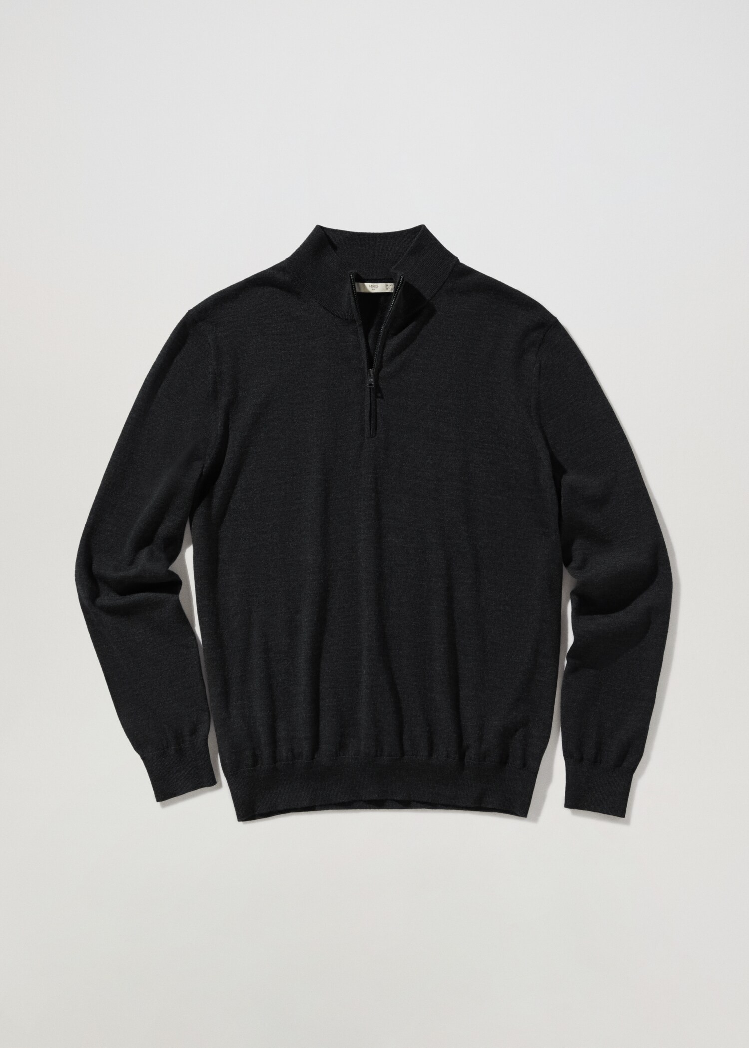 Pull-over laine col à tirette - Article sans modèle