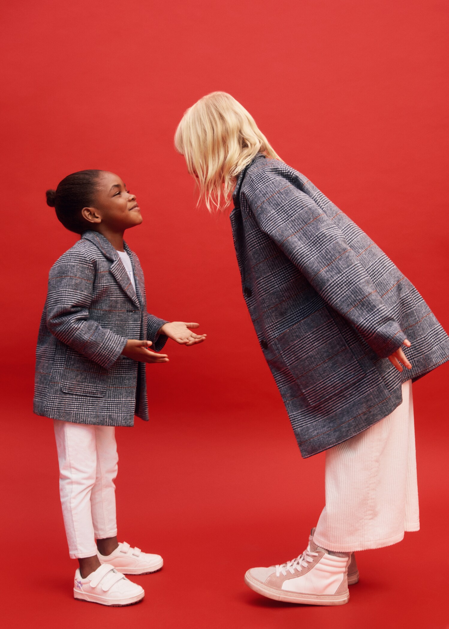 Checked lapels coat - Details of the article 6